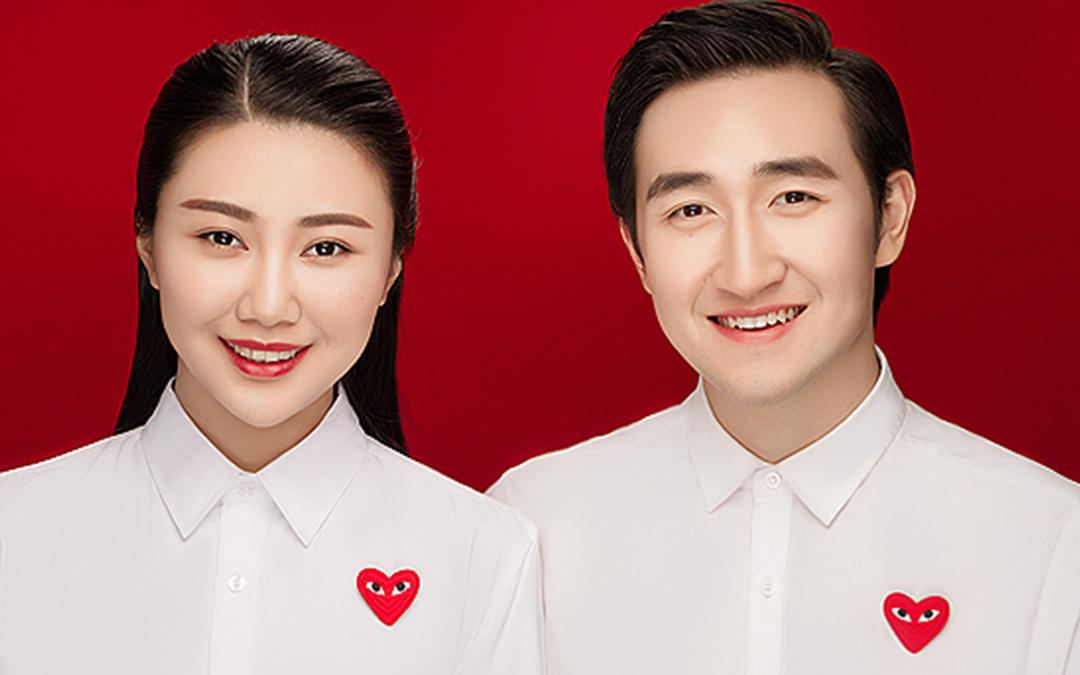 吉林親密爱人婚纱摄影 时尚登记照