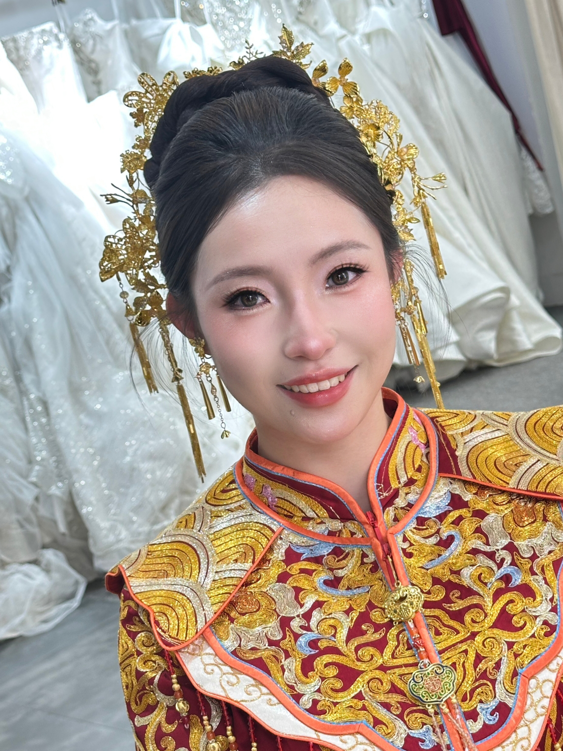 实况直出新娘试妆作品