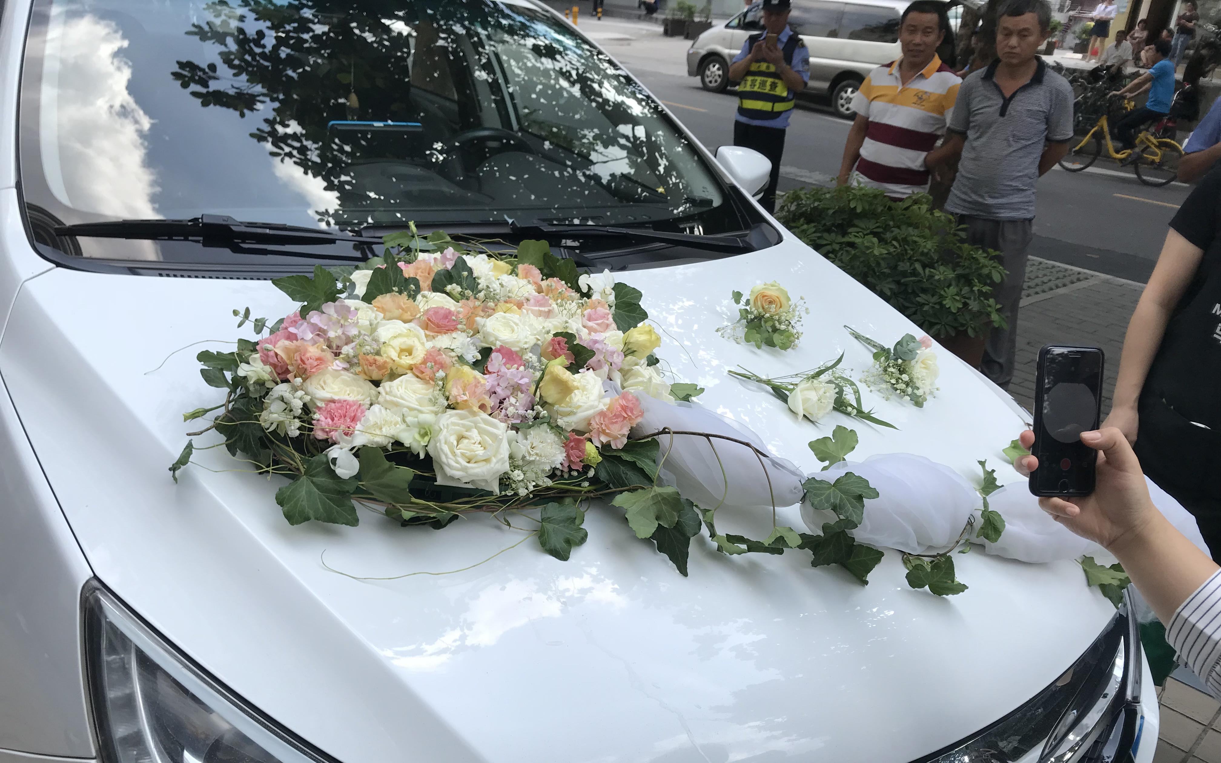 麗江古城 婚禮婚車裝飾 新娘手捧花 888套餐