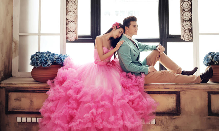 北京艾瑪視覺攝影個人寫真時尚另類藝術(shù)照閨蜜照情侶