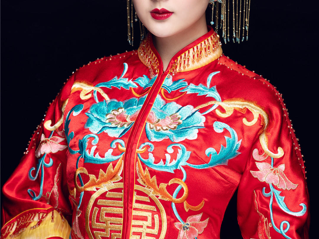 [MILA米拉婚纱]新款中式-韶华蝶梦