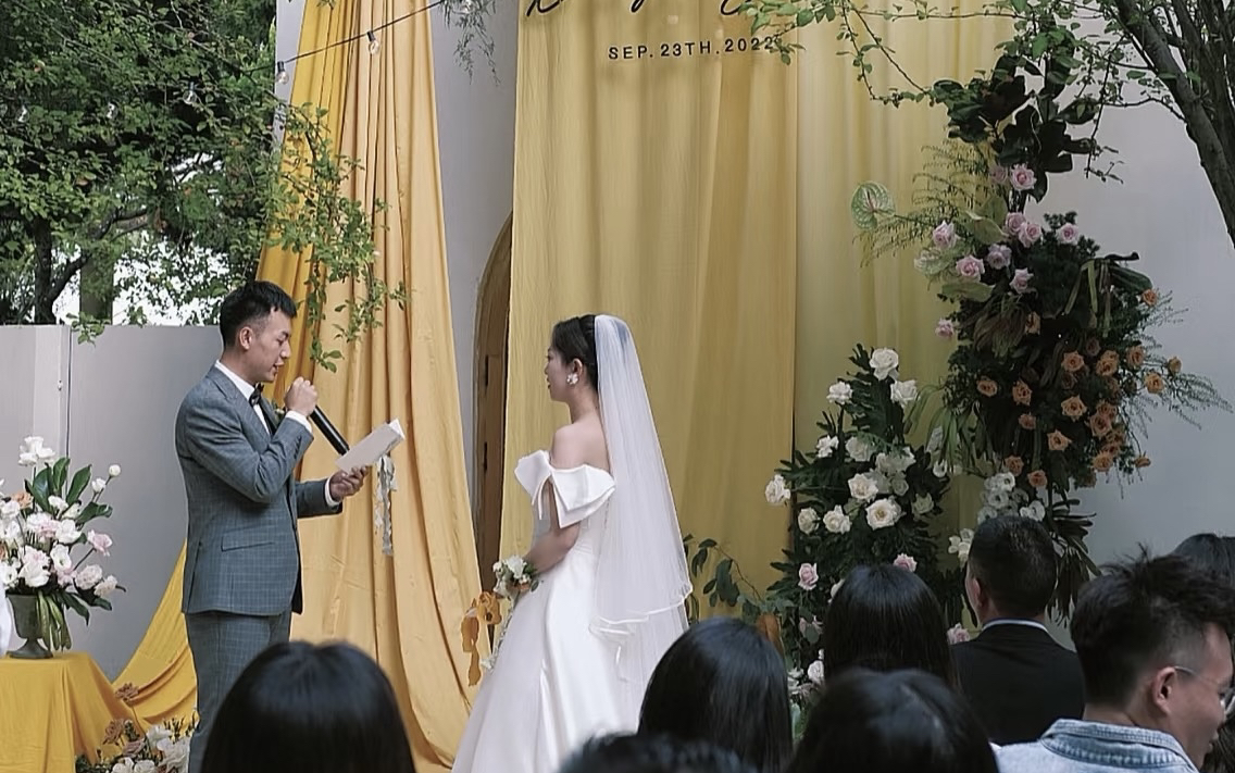 【囍记】院落小清新户外婚礼