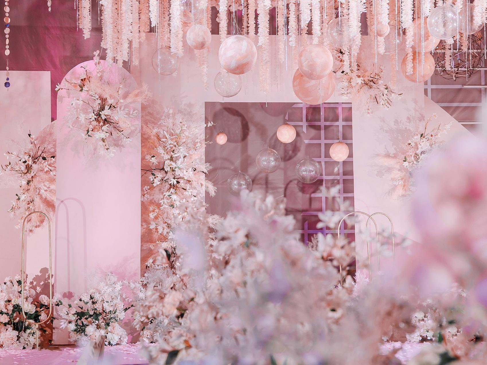 【素觉婚礼】甜度满满“少女心”主题婚礼一价全包