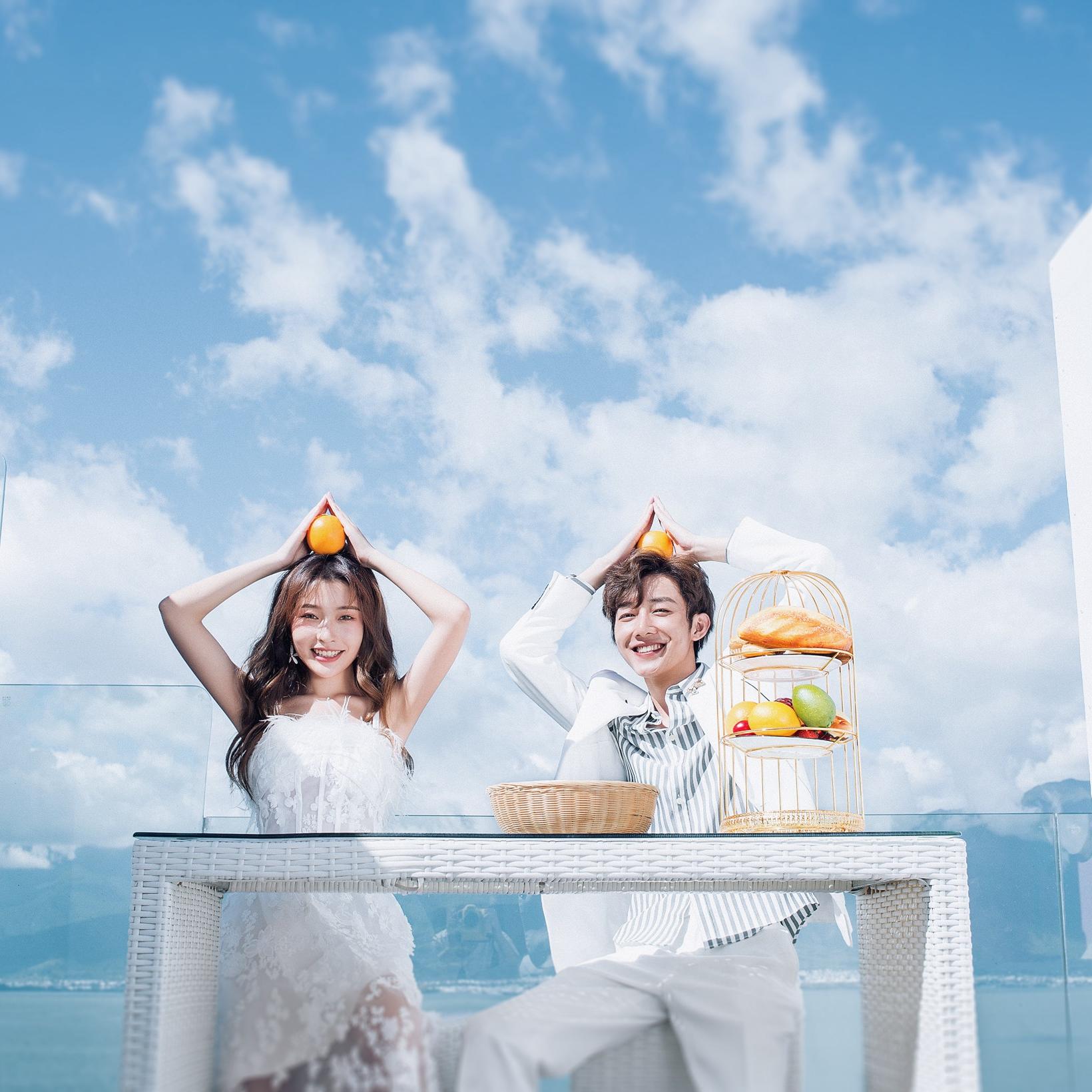 大理旅拍婚纱照~蓝天白云——贵阳风尚婚纱摄影