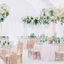 清新唯美的白绿色系婚礼 三亚浪漫婚礼 小型婚礼 