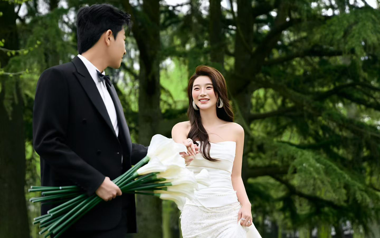 無法拒絕的森系電影感婚紗照｜已被美哭