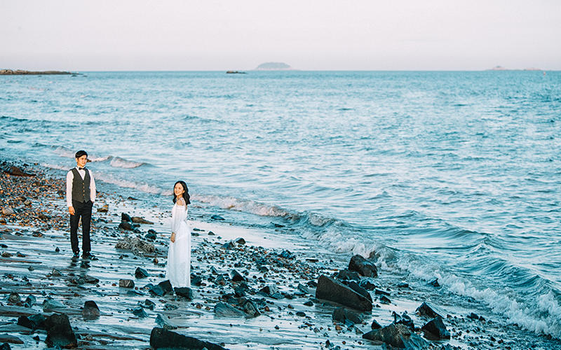 热门婚纱照90后00后都选的婚纱照，电影剧情风格