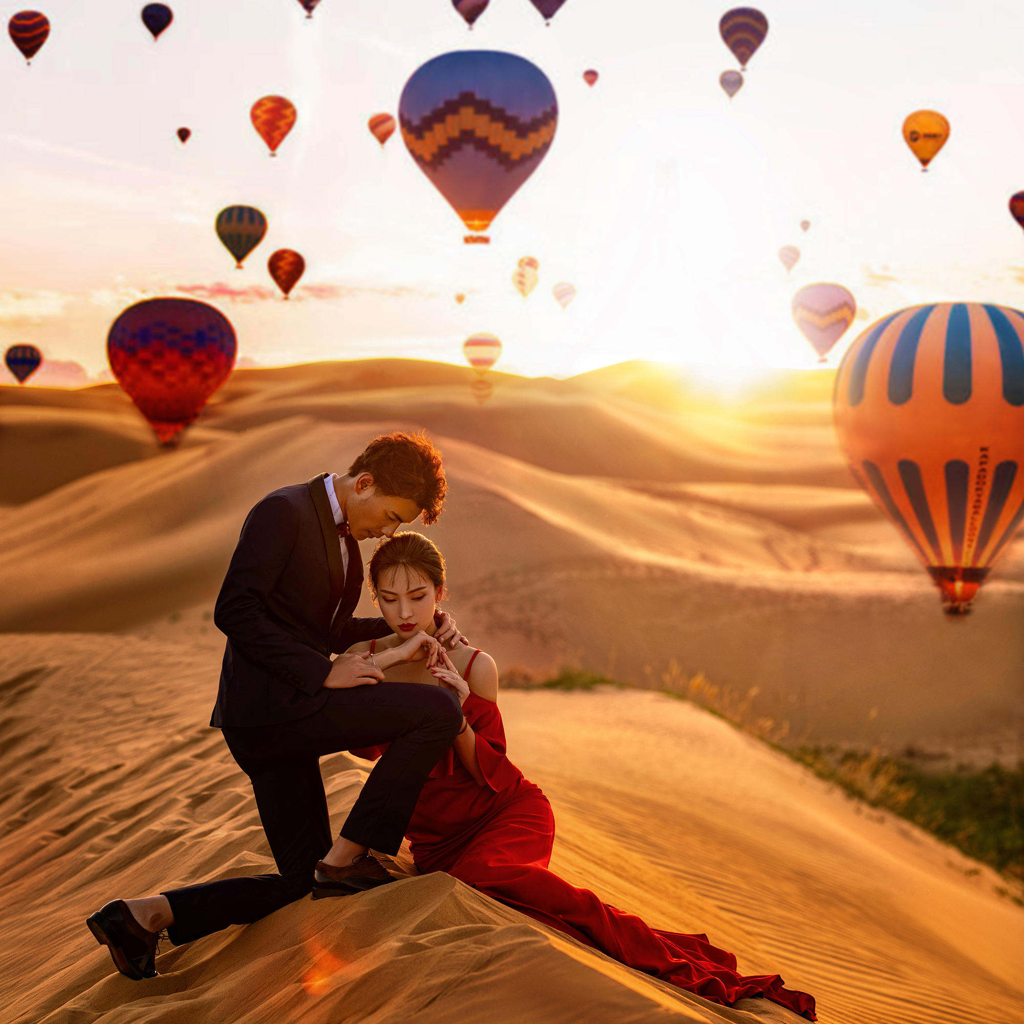 CD年度巨献 异域风情 【沙漠特辑】热气球网红款