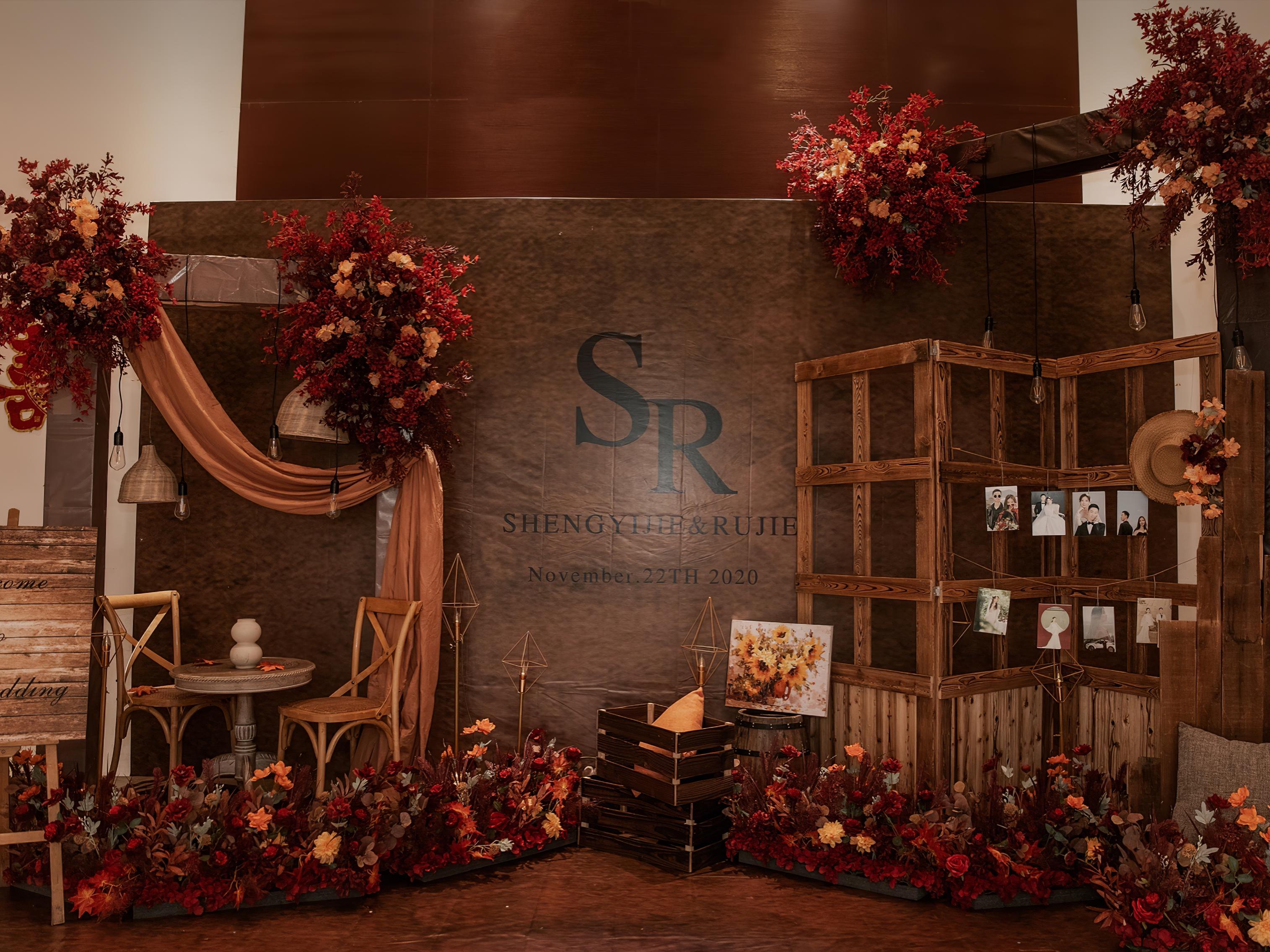 【屿霖婚策】焦糖色系复古风婚礼