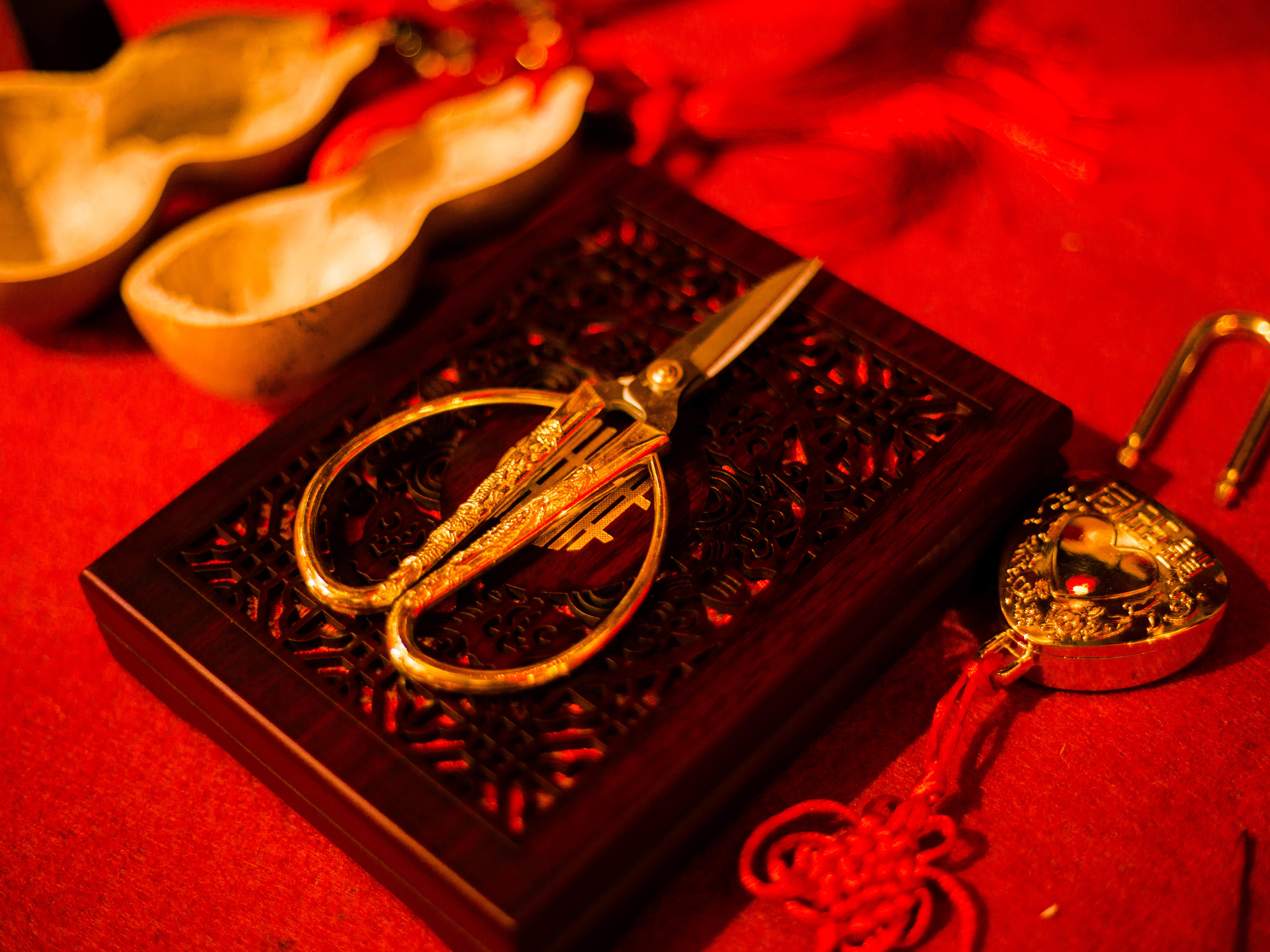 【艺空间婚礼】纯中式婚礼灯火阑珊龙凤祥和《红愿》