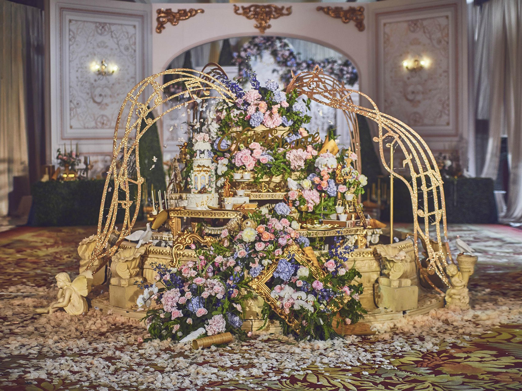 【幸福工厂】---奢华后花园的梦幻婚礼