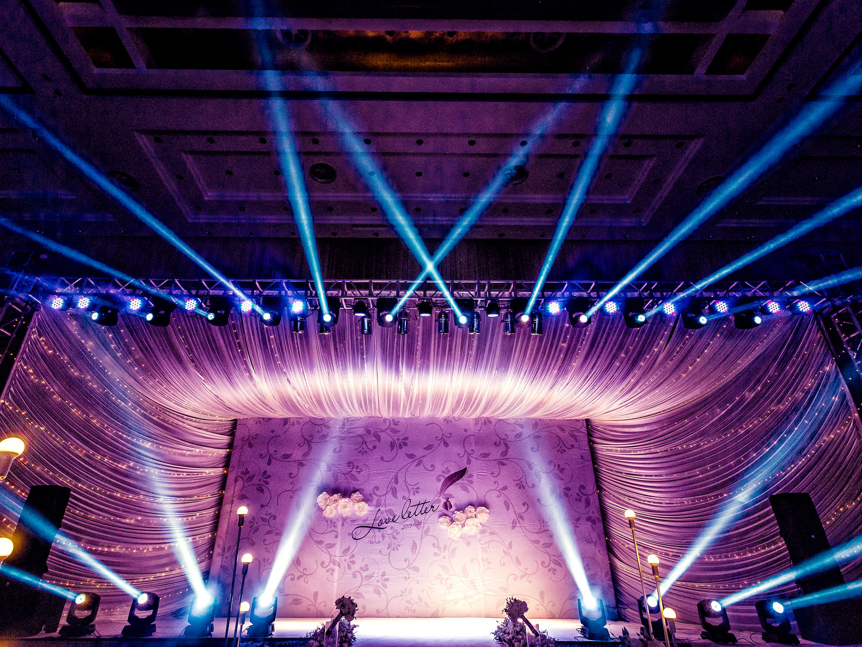 【澳斯汀私人婚礼定制】室内白绿高端