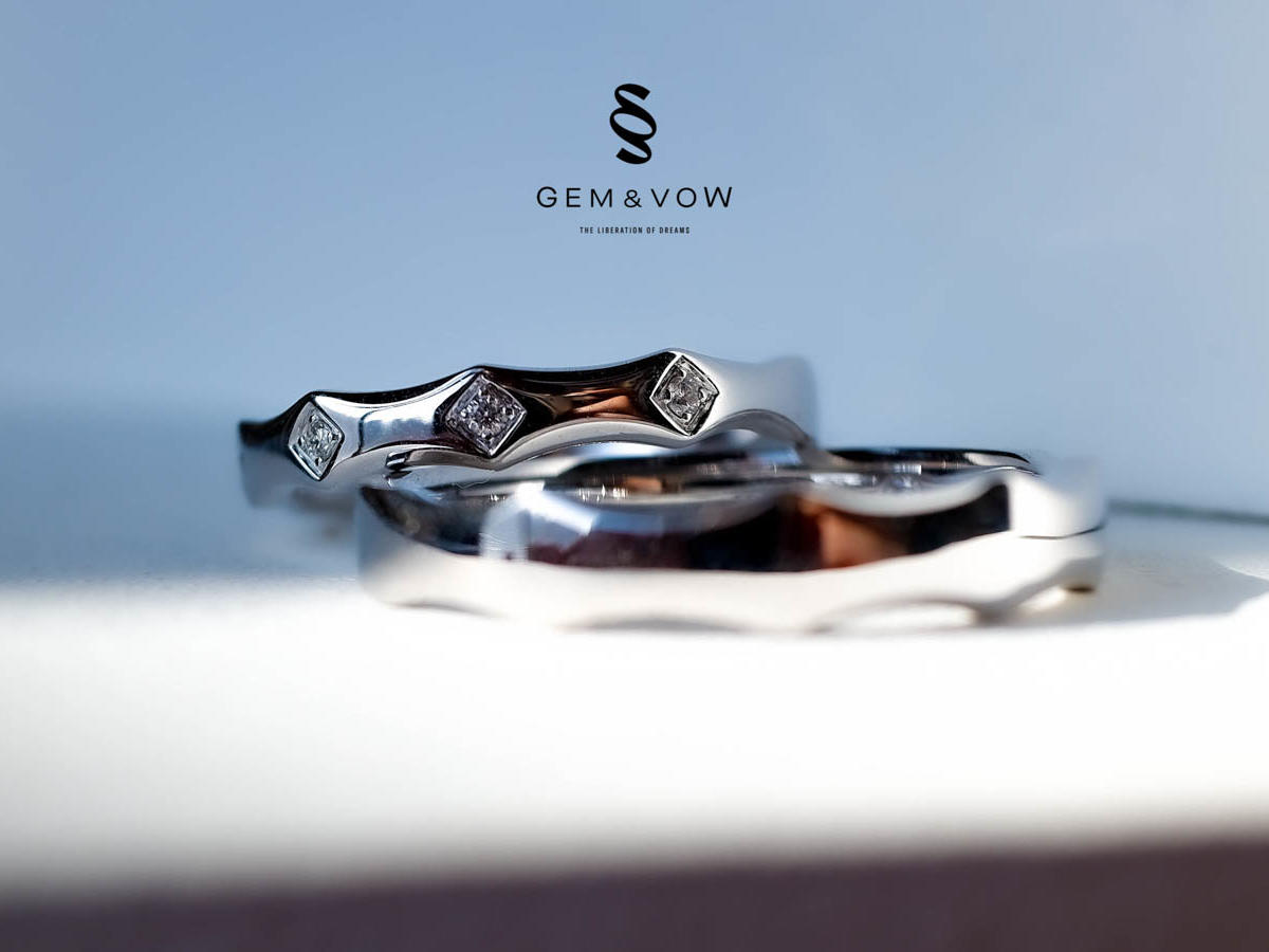 四季悦色设计师款对戒-碧山