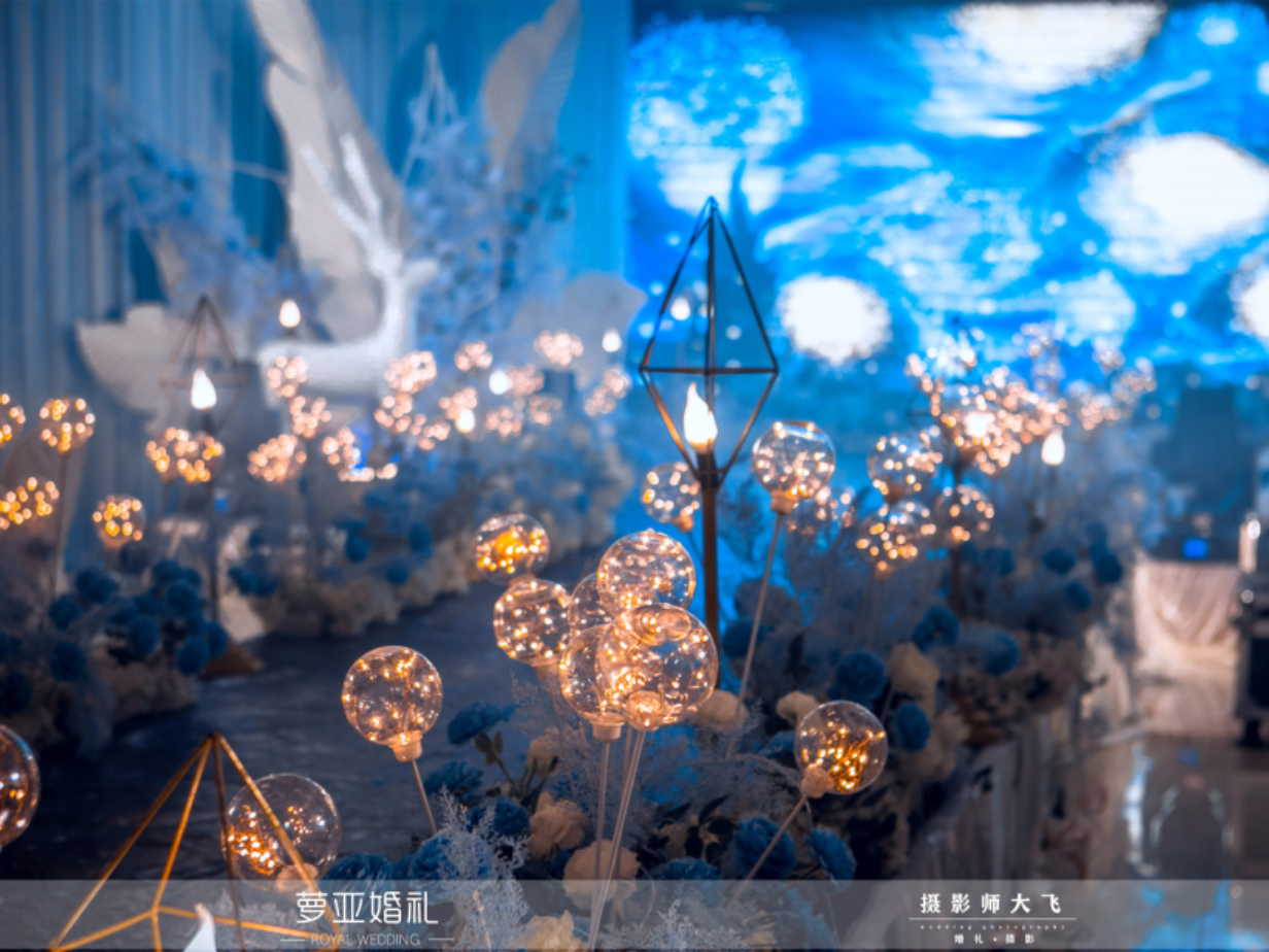 【十堰萝亚婚礼】浪漫星空婚礼 点点星光