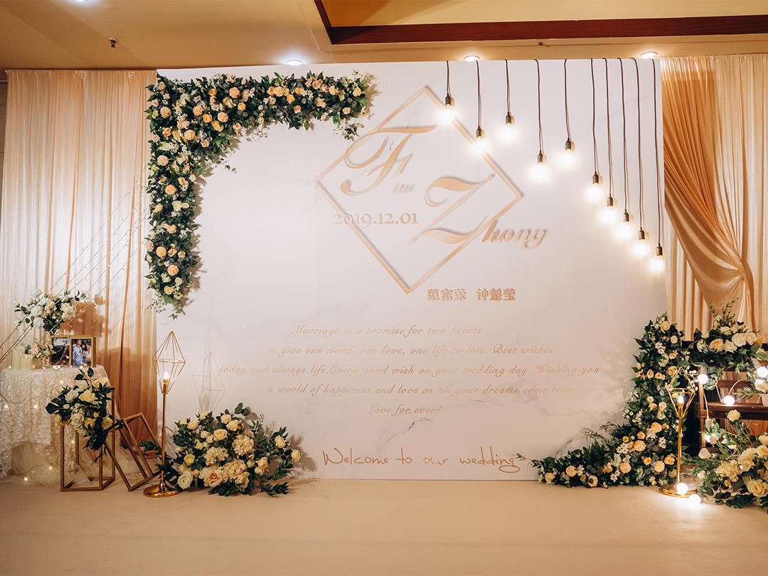 5380经济型纯布置套餐 留影区+签到区+舞台区