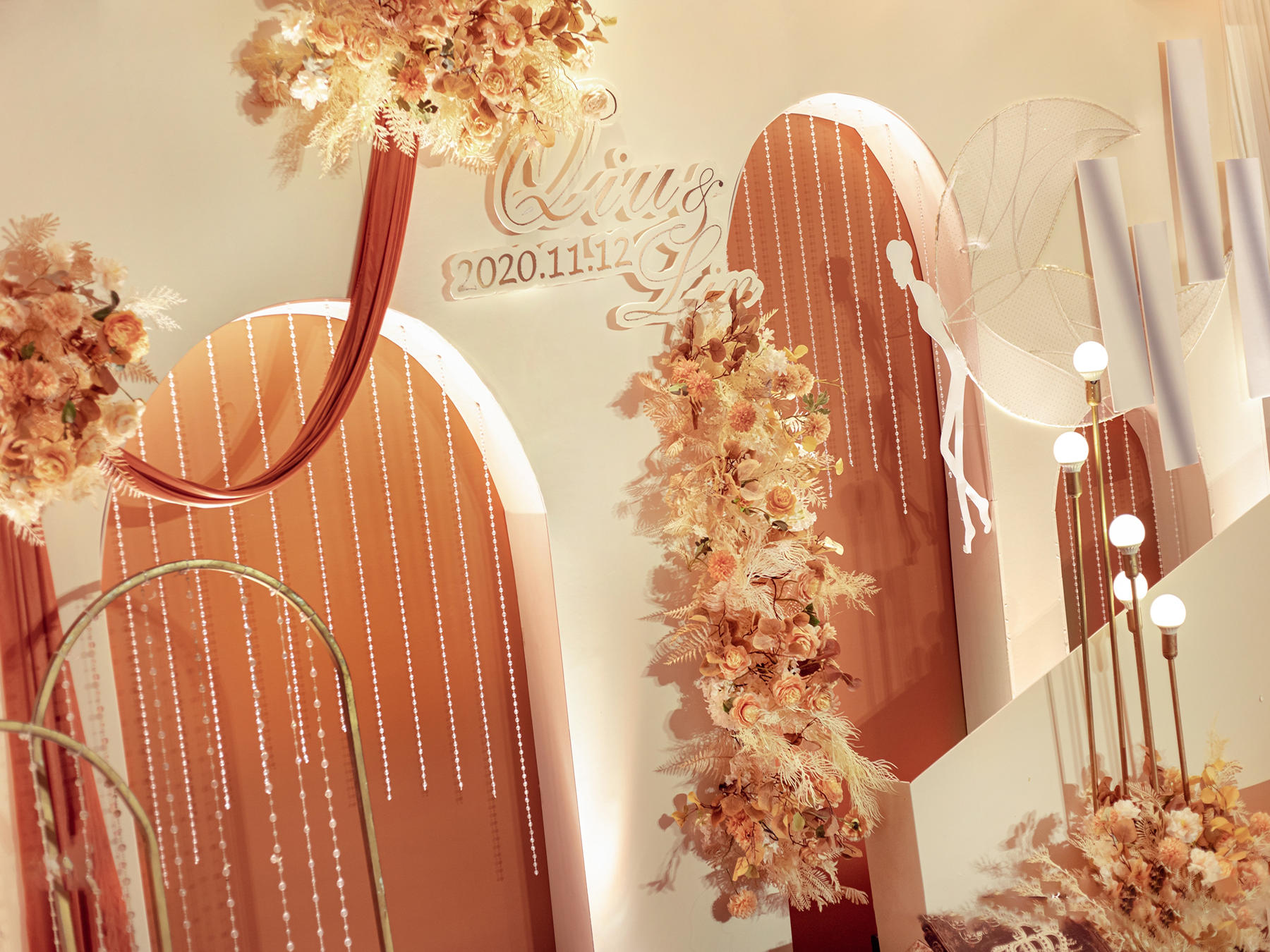 潮囍婚典 泰式莫兰迪 | 焦糖色系+四大金刚