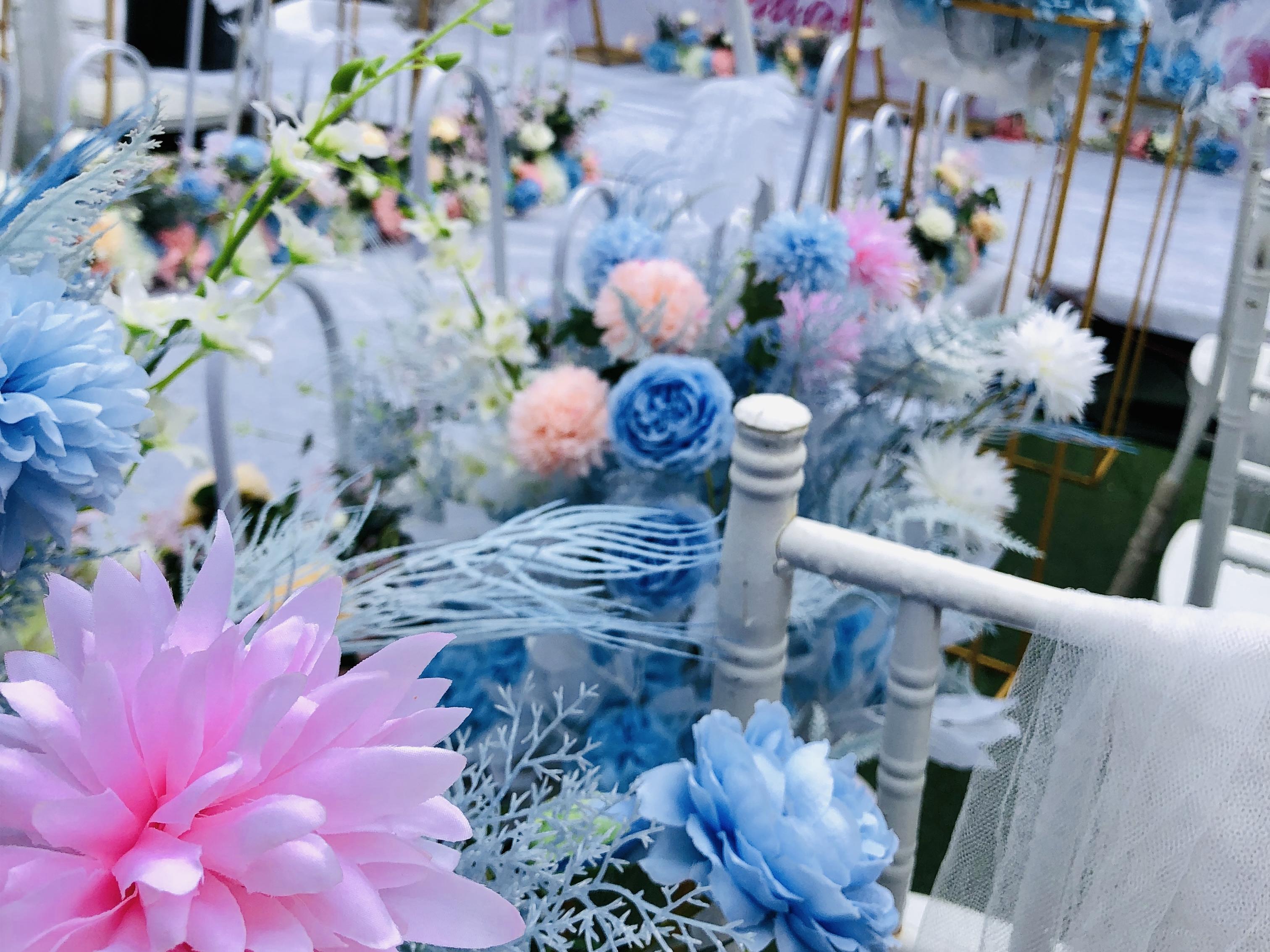 50-80人小型婚礼之选 静谧蓝婚礼送首席四大