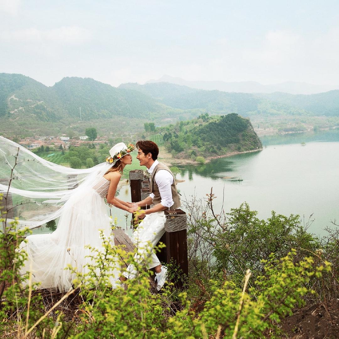 鲁冰花婚纱摄影邢台市区七里河沙滩公园