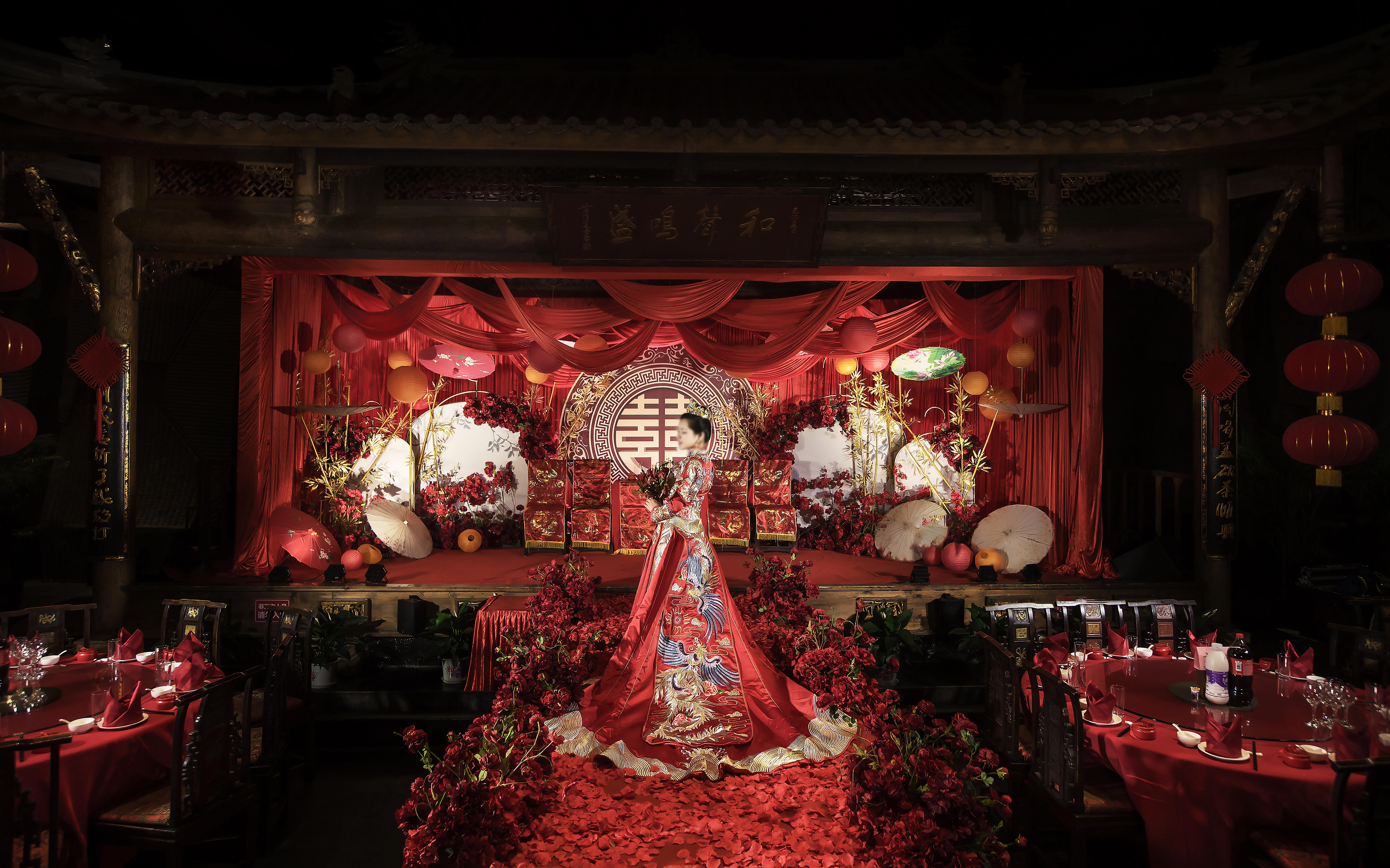 《缘》 红色中式简约婚礼
