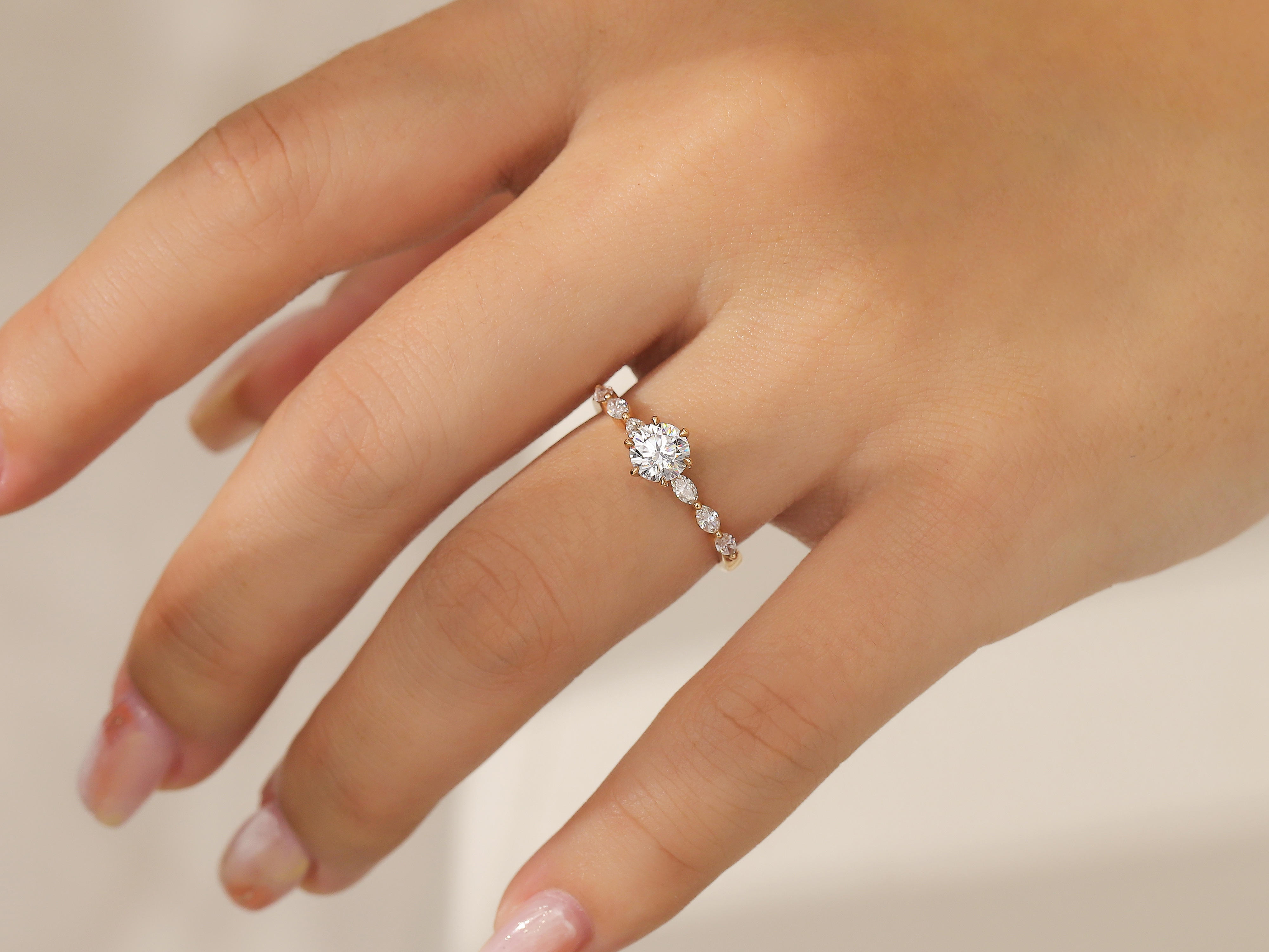 【星光闪耀】30分显大结婚钻戒|定制