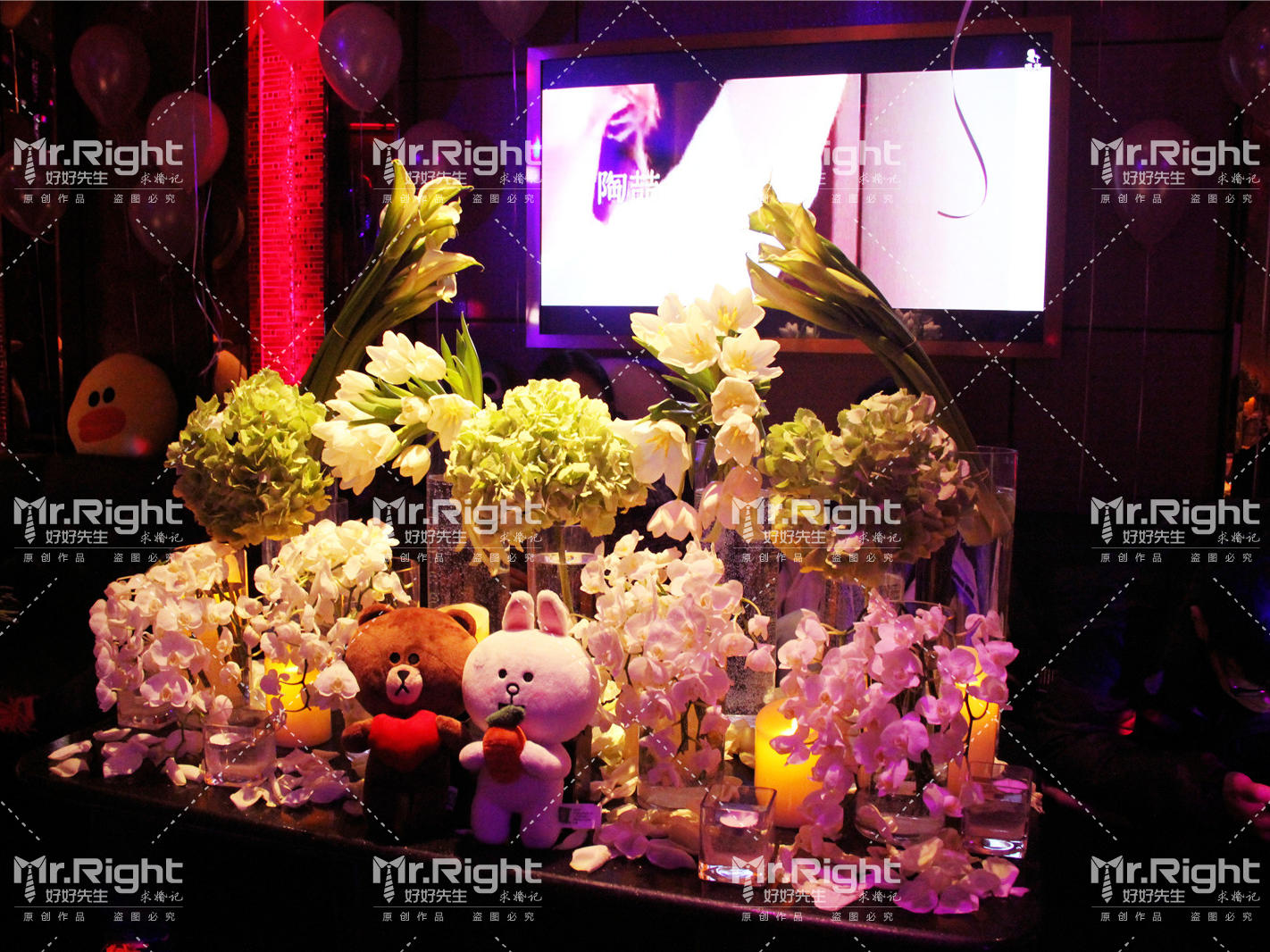 KTV惊喜求婚 简约有心的求婚方式