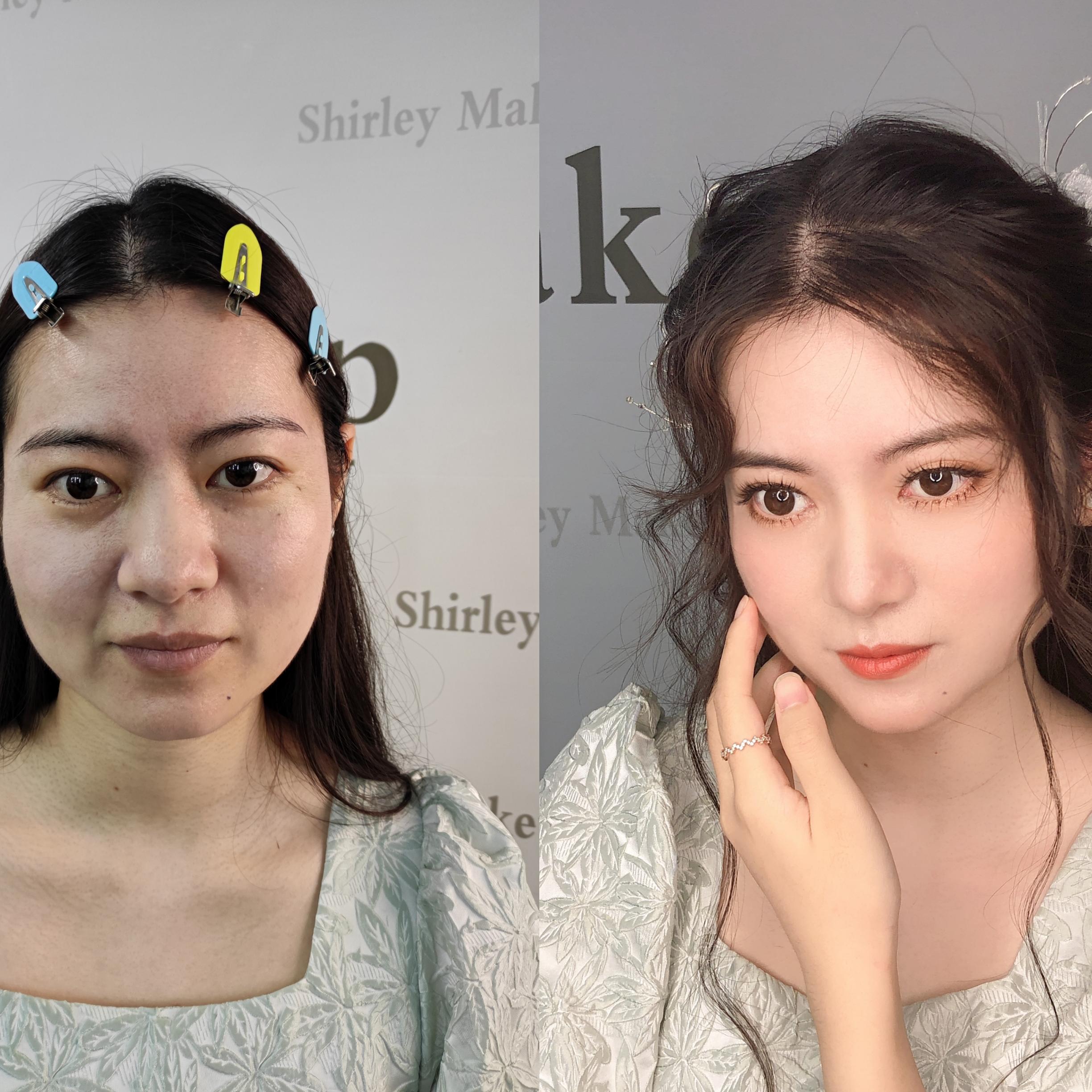 方脸妹妹的小清新仙气造型