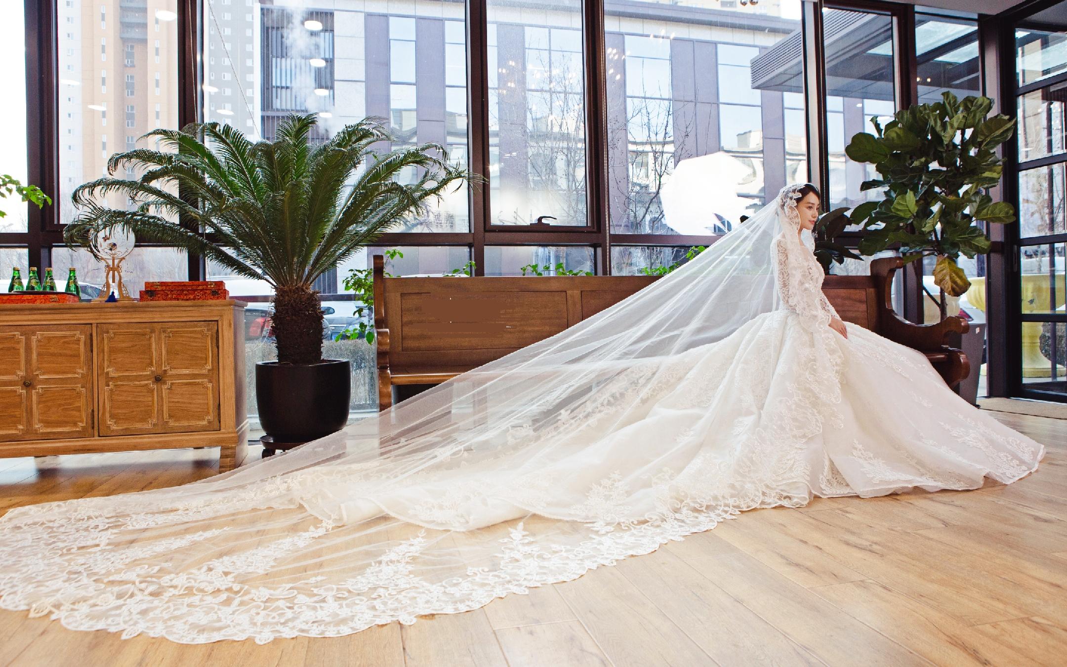 Lamour Bride 超长主纱