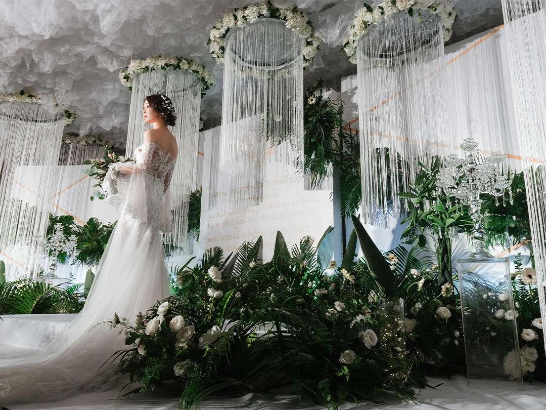 【叮咚悦婚礼】白绿小清新  守护