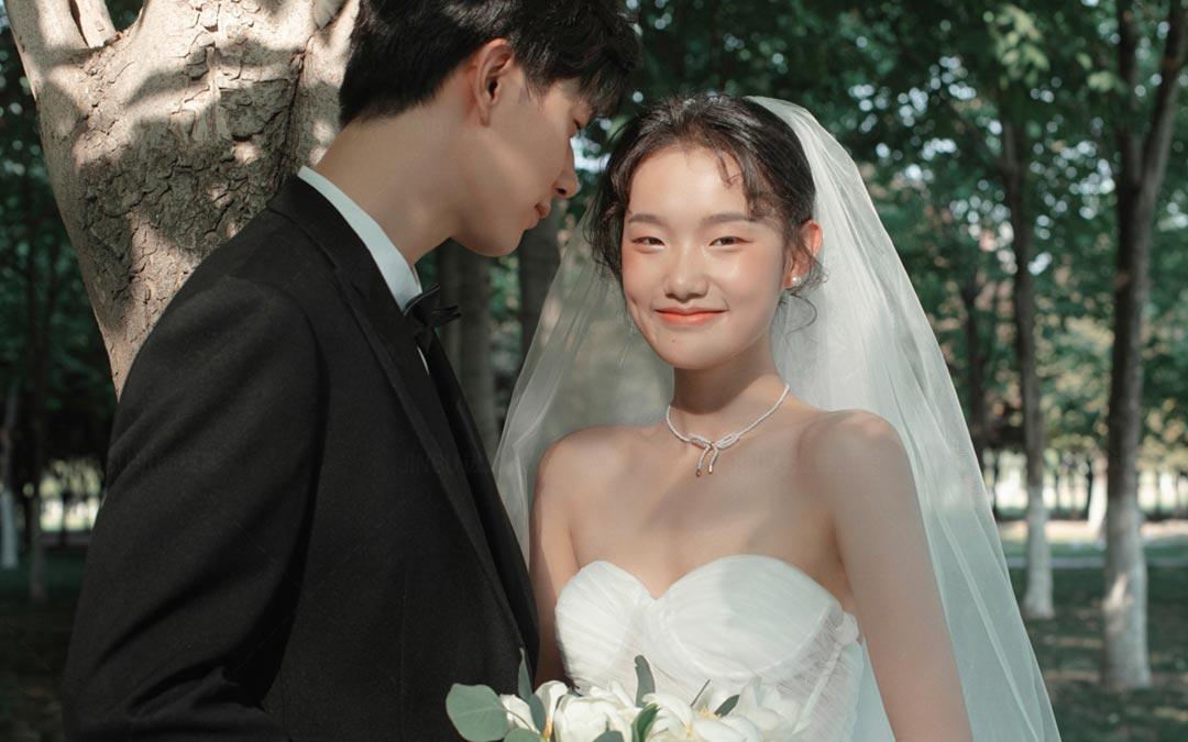 【森系婚纱】登记照+8服8造+底片全送+婚嫁礼包