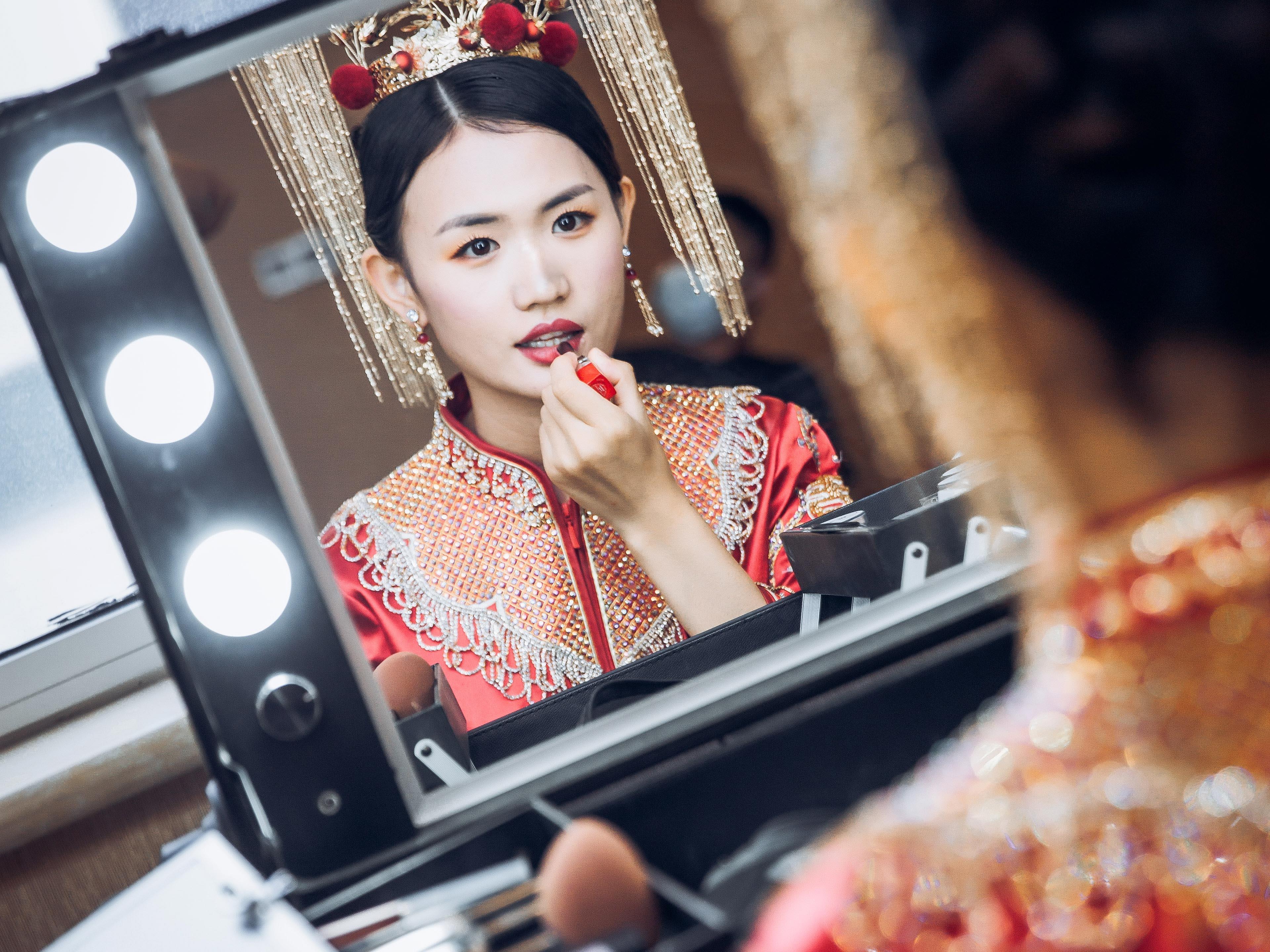 【晓晓美妆】高端百变新娘妆面发型3-4个送亲友妆