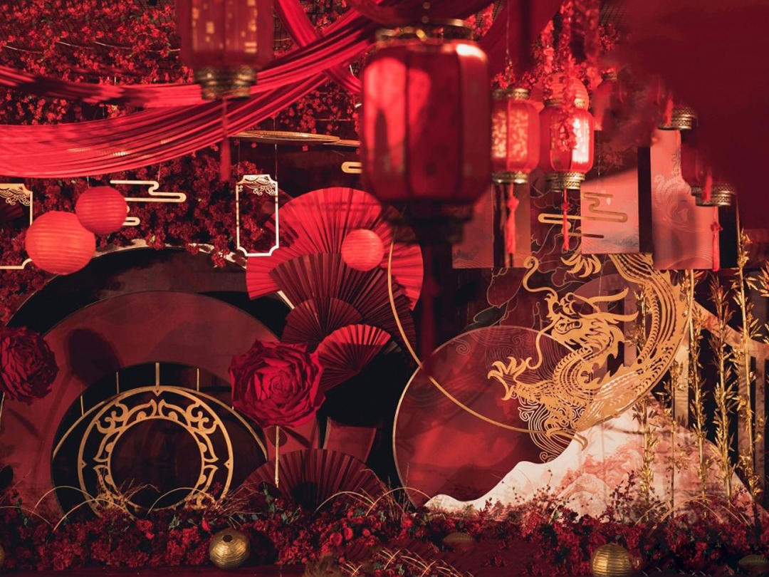 【印加婚礼】古典中式婚礼 红色复古典雅