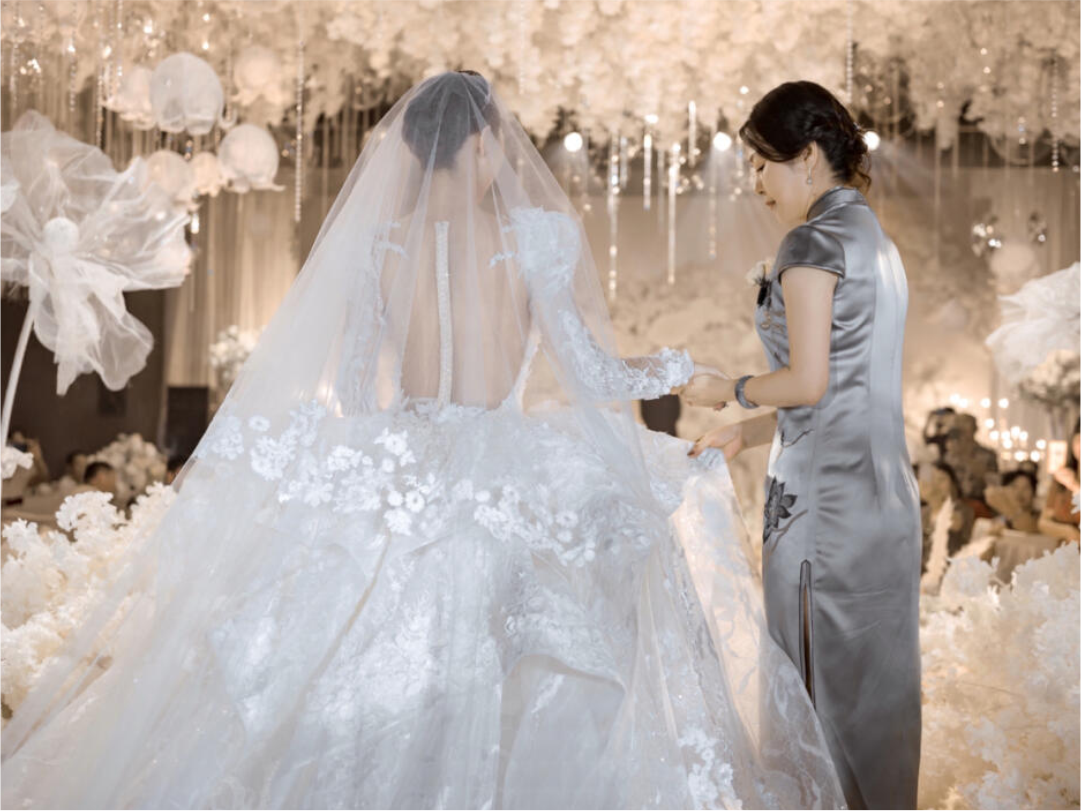 黄金档期 首席（高级西式婚礼造型）+赠送亲友妆