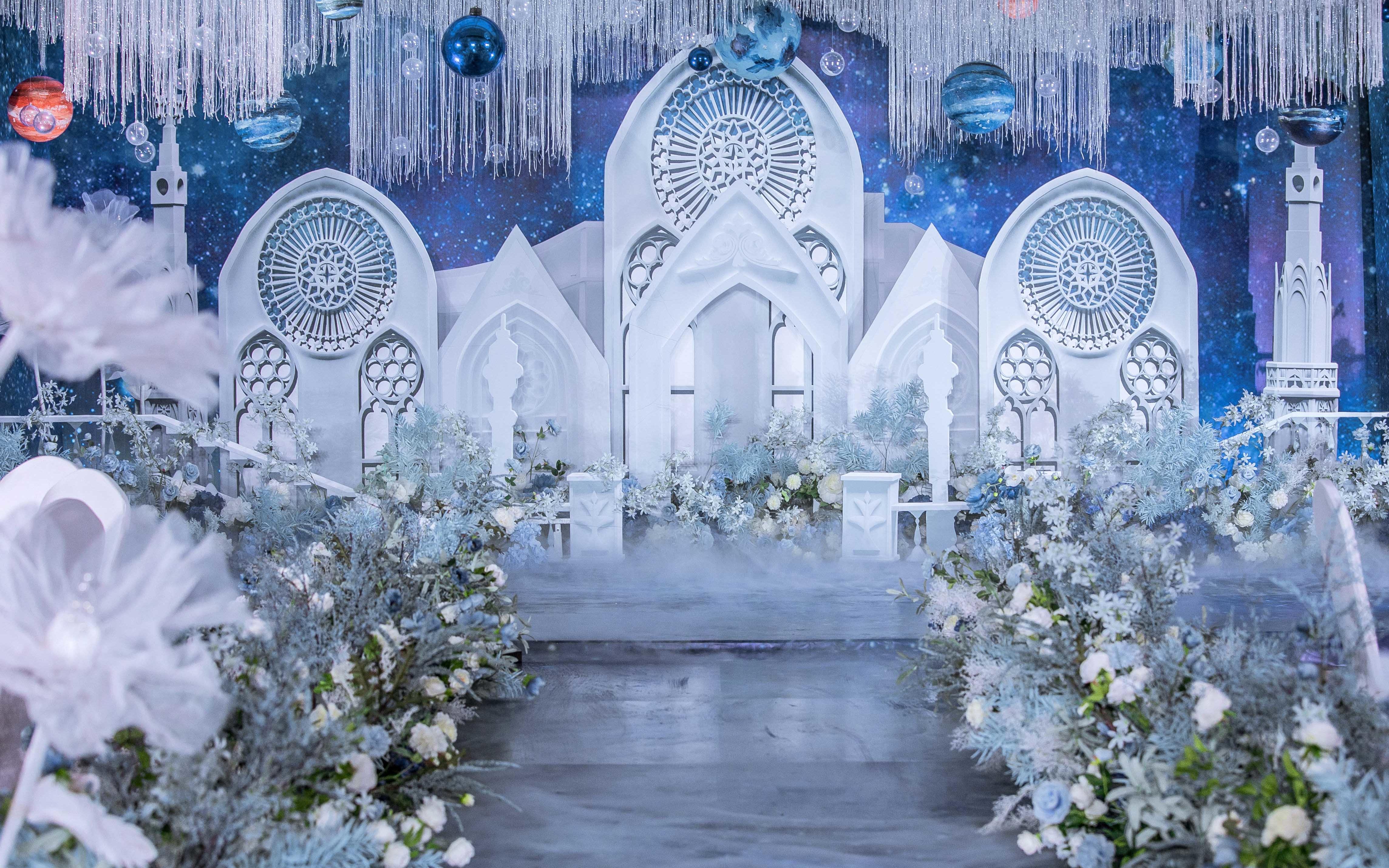 #浏阳西木私人婚礼城堡星空系婚礼#