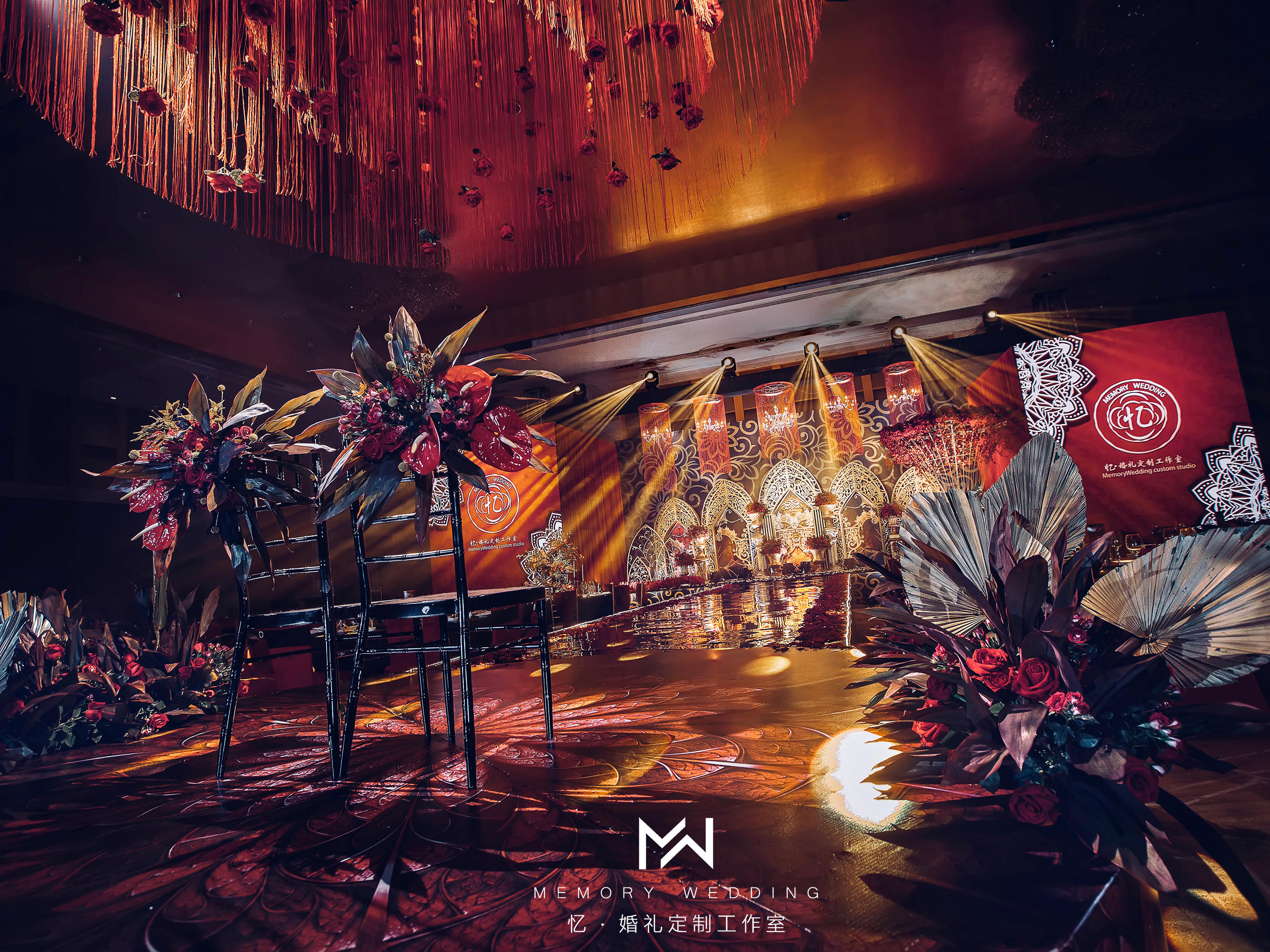 忆婚礼 | 奢华欧式宫廷风室内婚礼