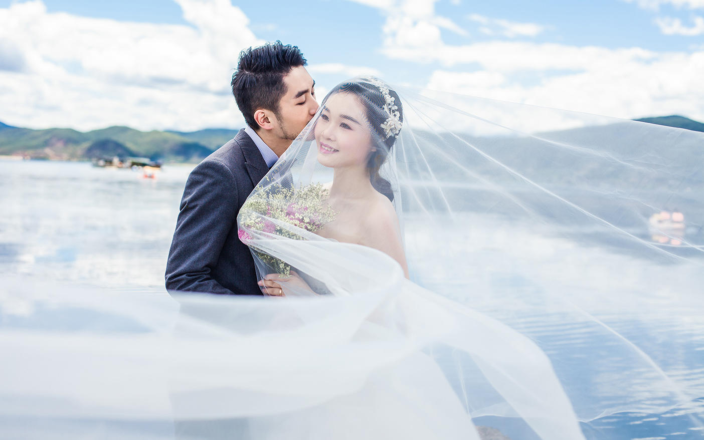 平昌古摄影高端定制婚纱照7999元