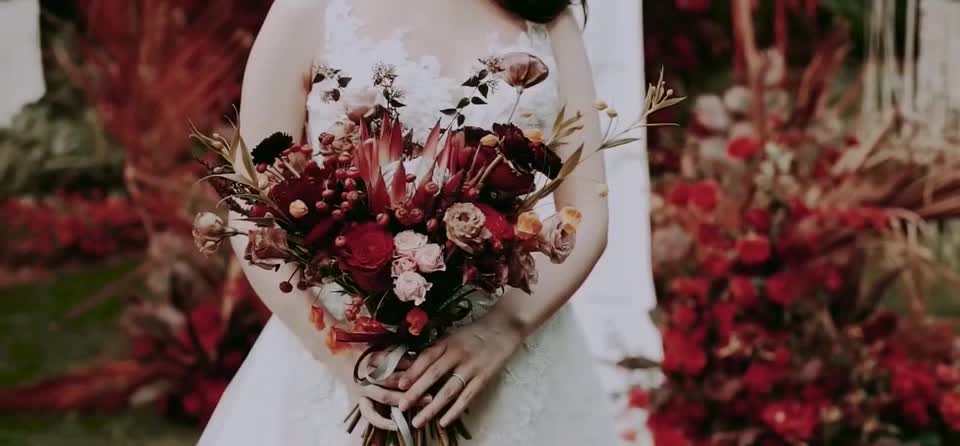 简级INS风森系小资户外草坪婚礼