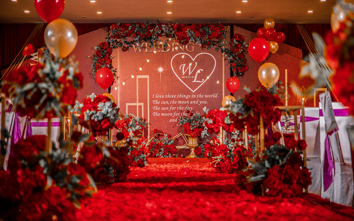 【呈色婚礼】--红色系YOU&ME 