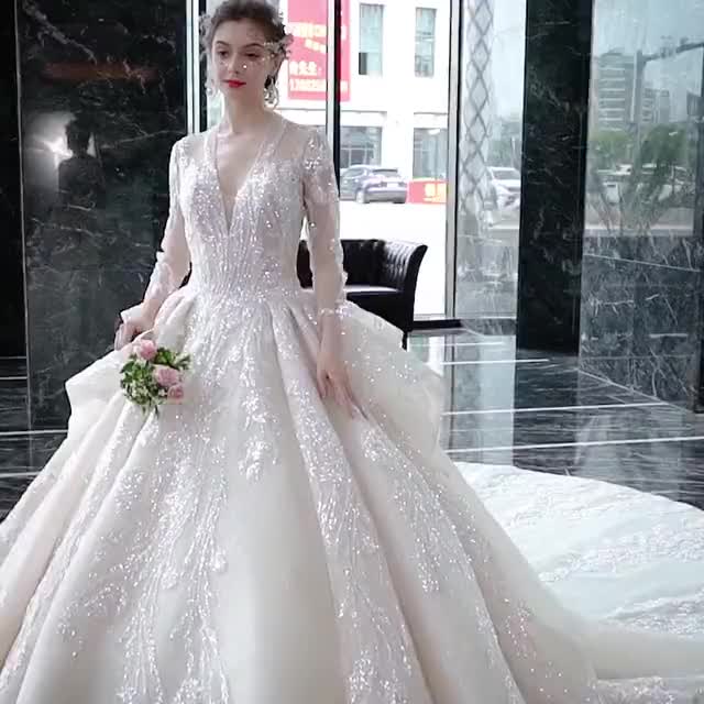 【新款特惠】2020新款高端婚纱礼服5件