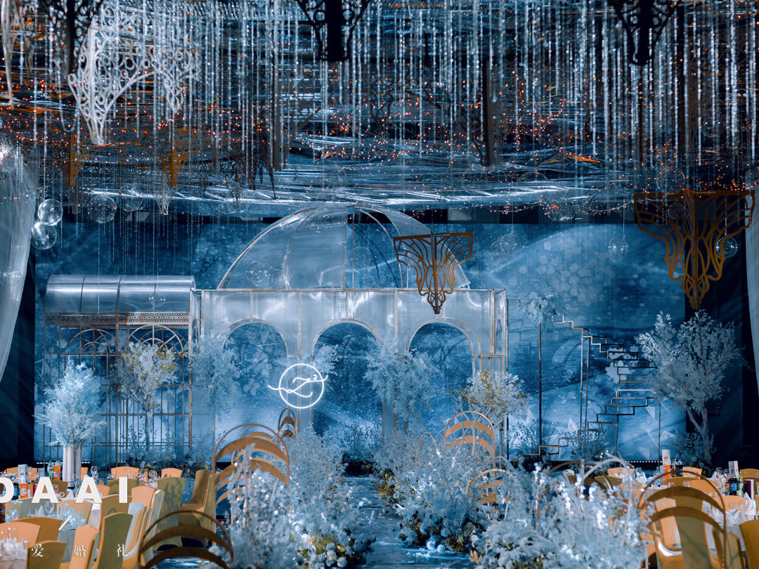 大爱婚礼 蓝色星空风 女神之选 超高人气