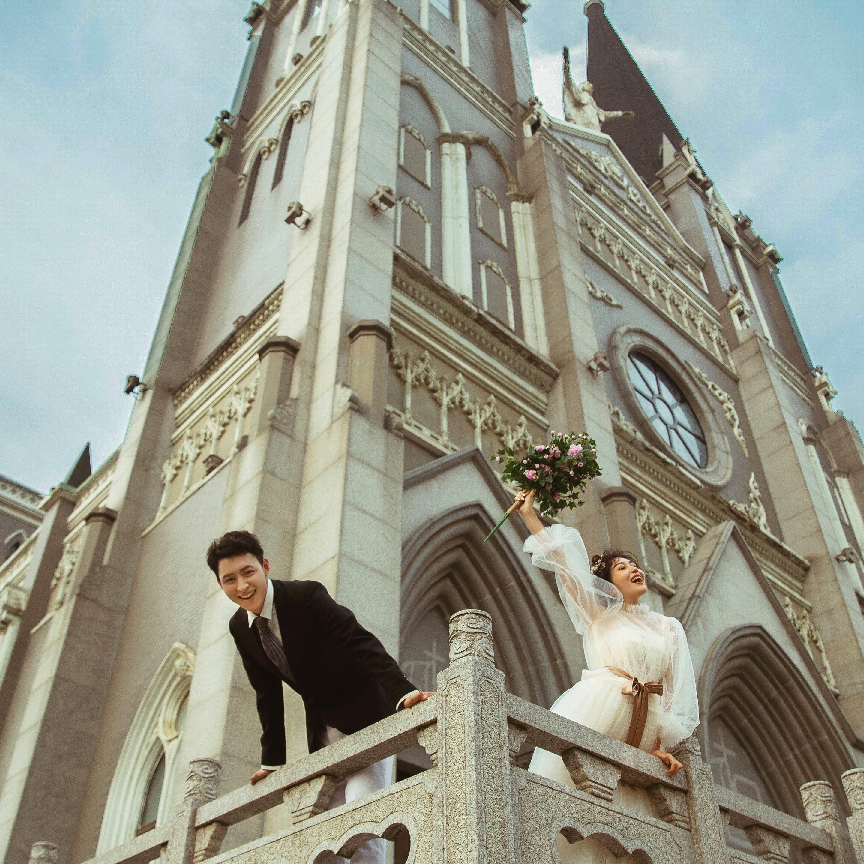 吴先生&刘女士   南通教堂