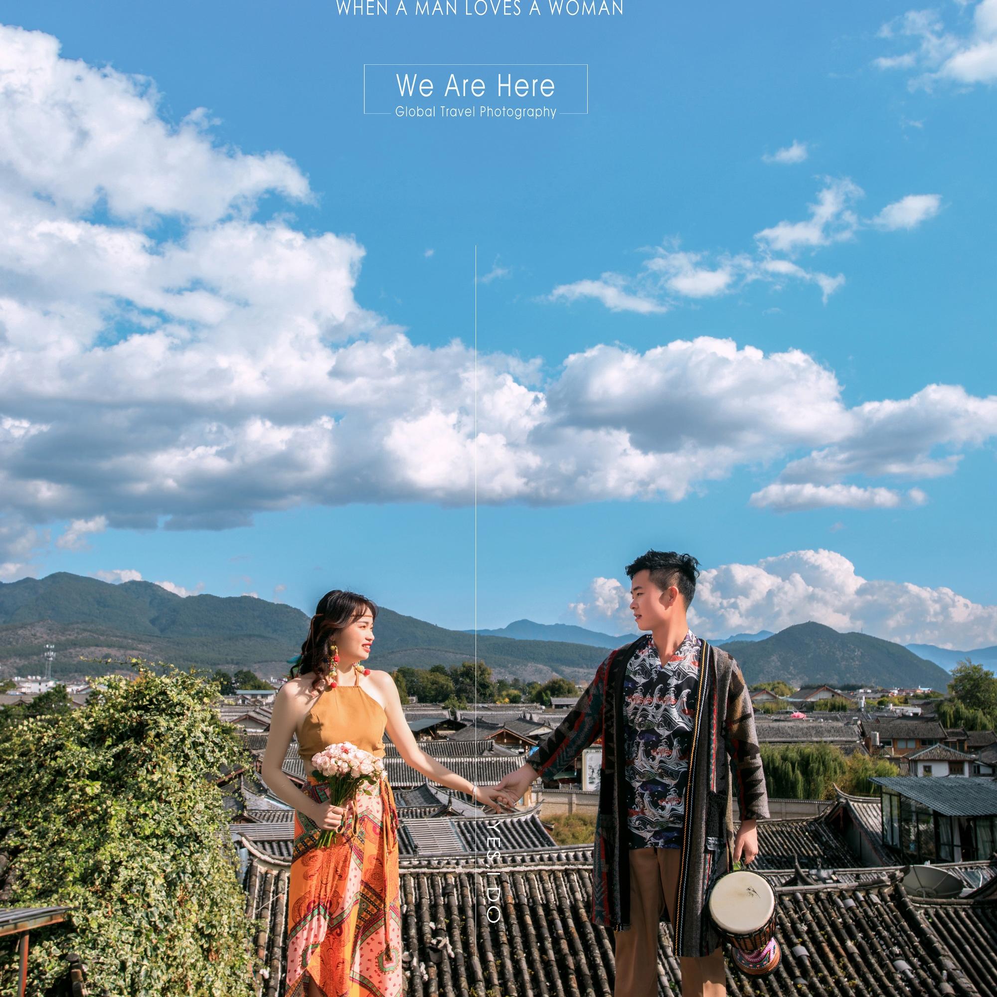 占先生&沈女士丽江旅拍客照分享