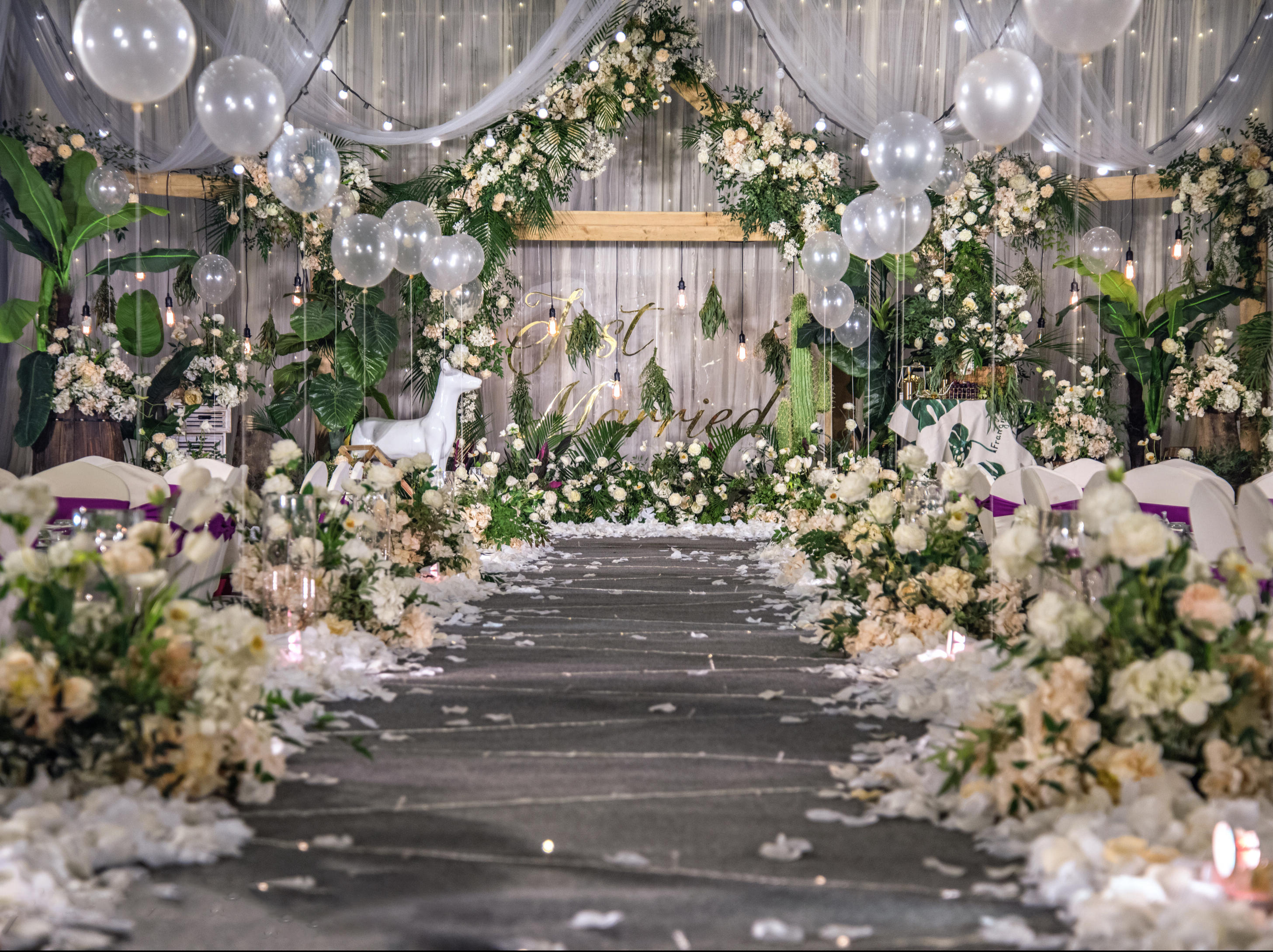 【SOPHIA】人气套餐&灰白色简洁婚礼