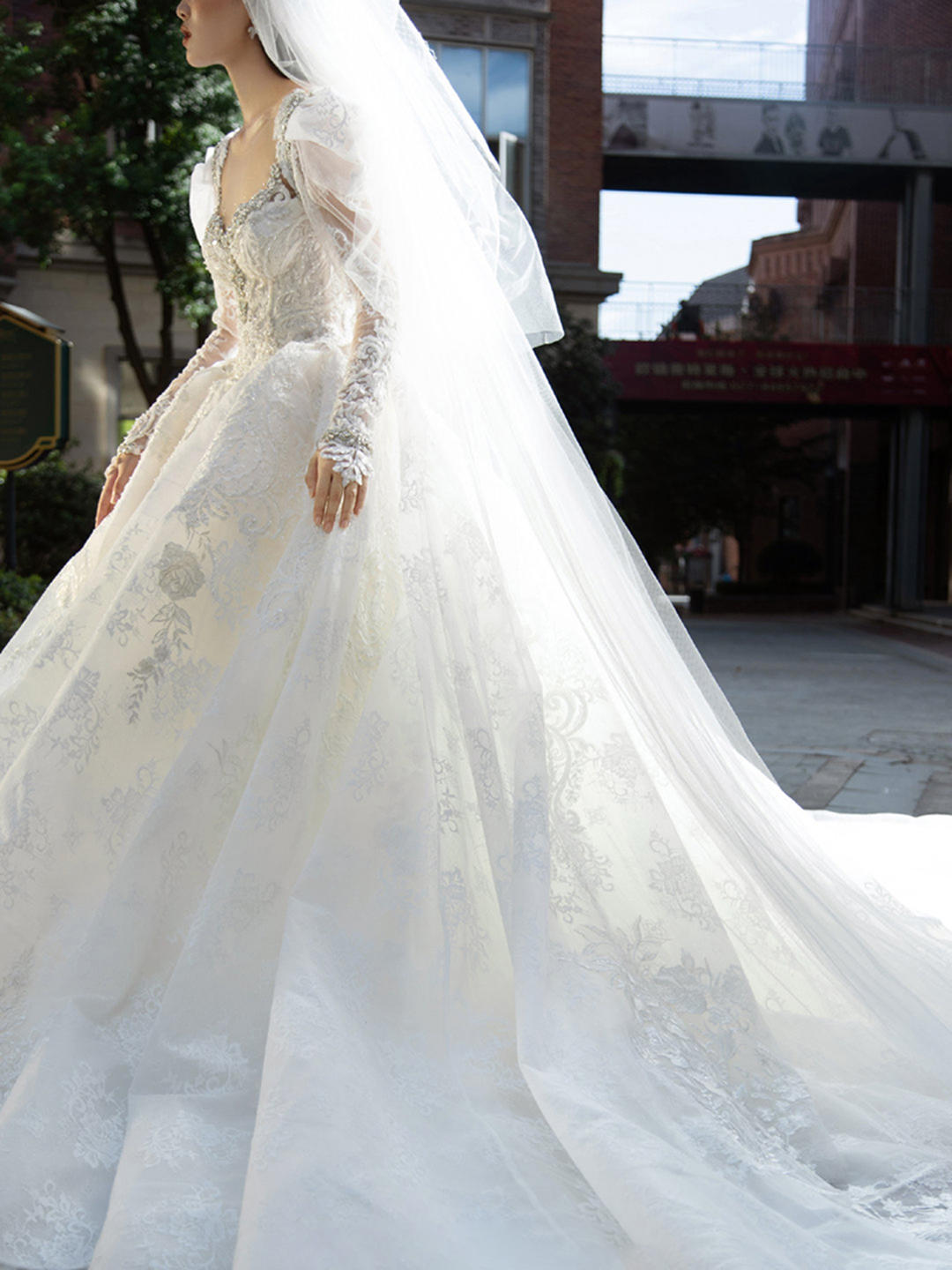 【高端尊享】国际轻奢婚纱2件+高定晚礼服1件