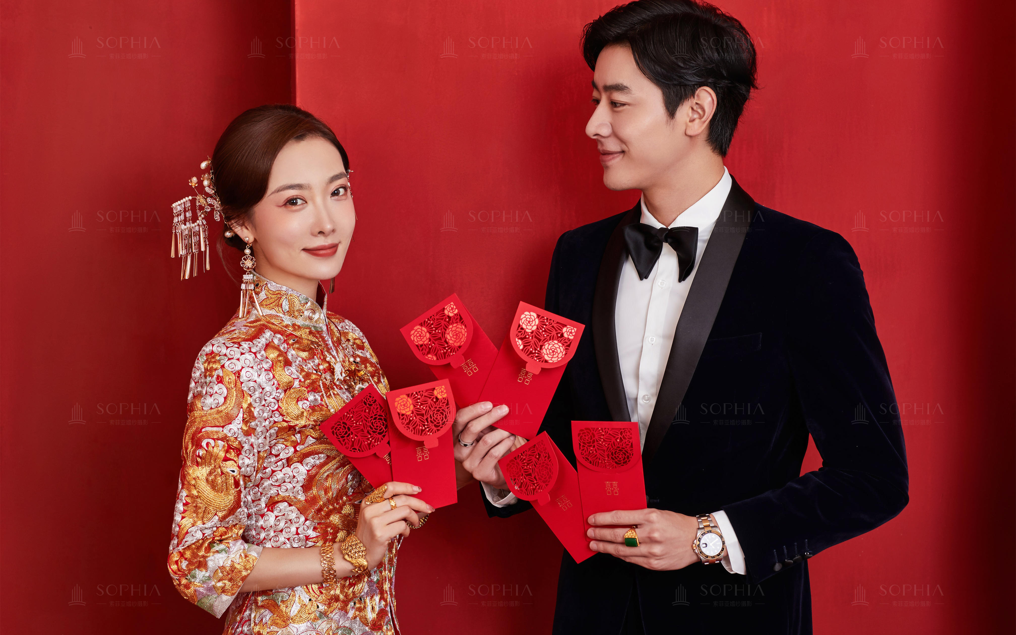 【明星雜志婚照】下單立減2000 十服十造