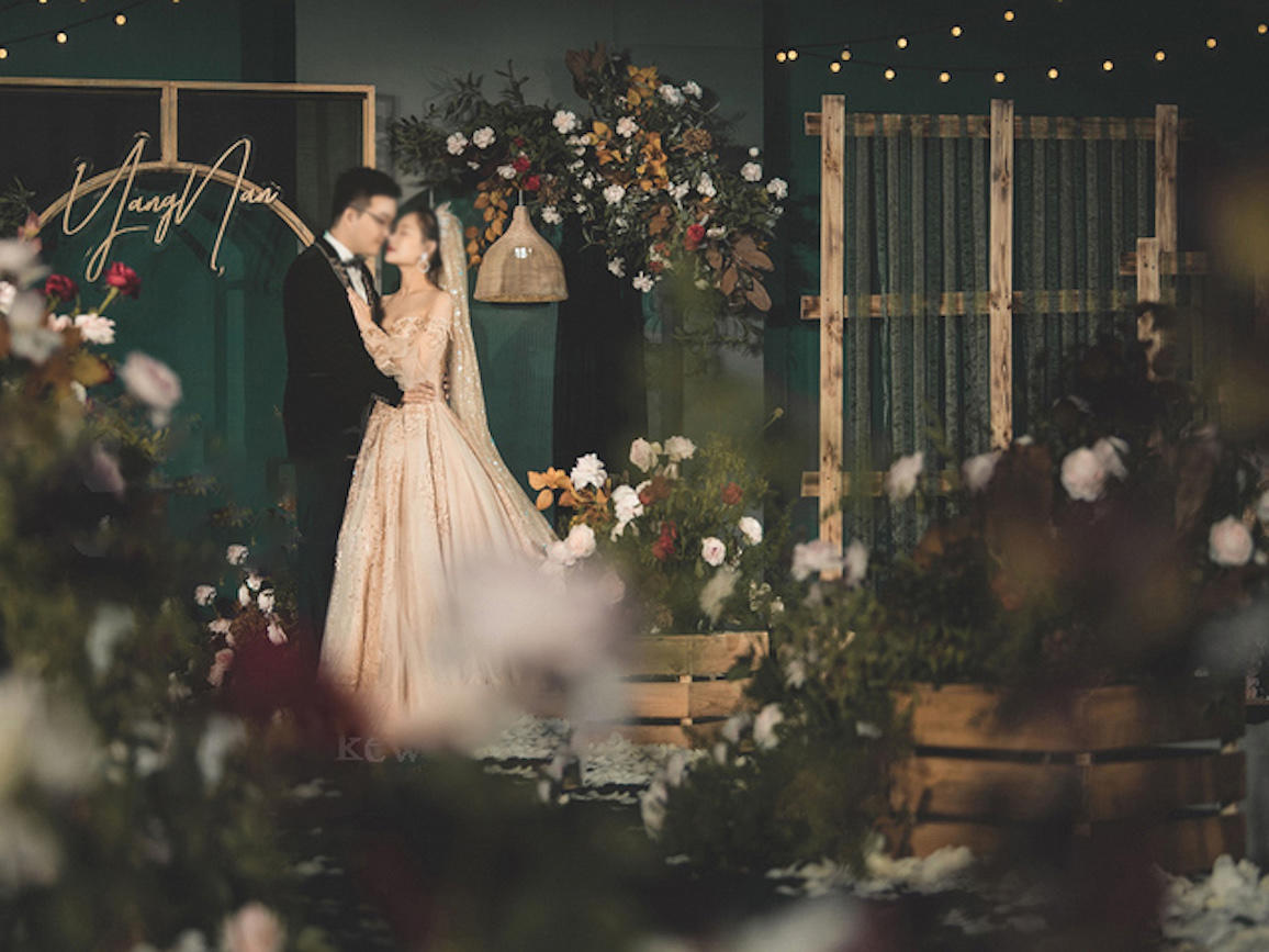 复古绿色婚礼 | Random Green