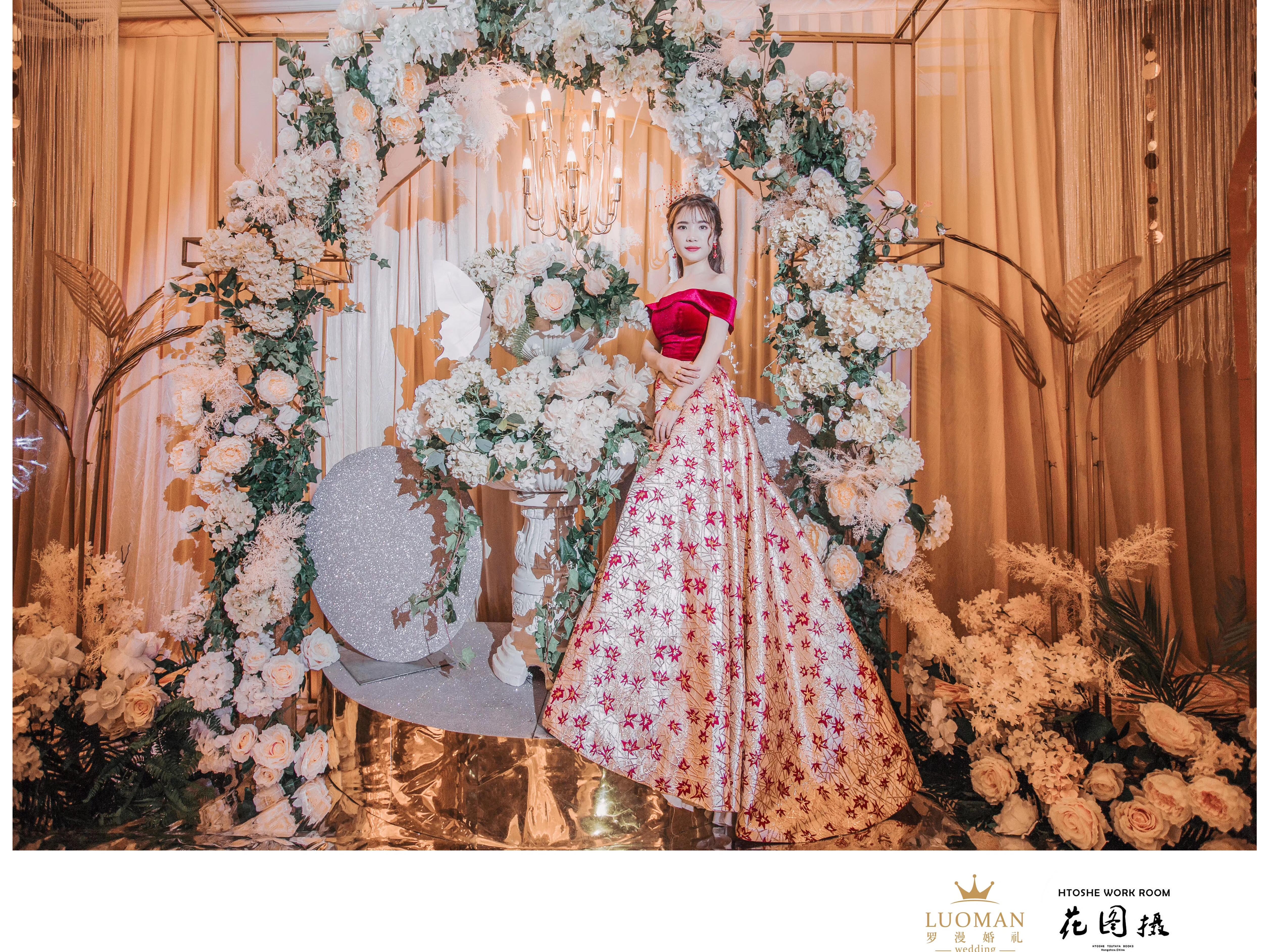 100到150人小型婚礼，高性价比复古轻奢