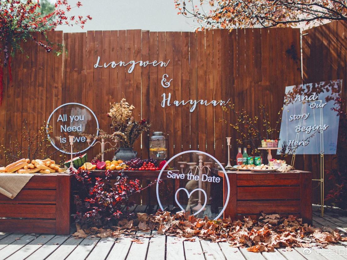 【小野猫儿】复古美式风小型小预算户外婚礼