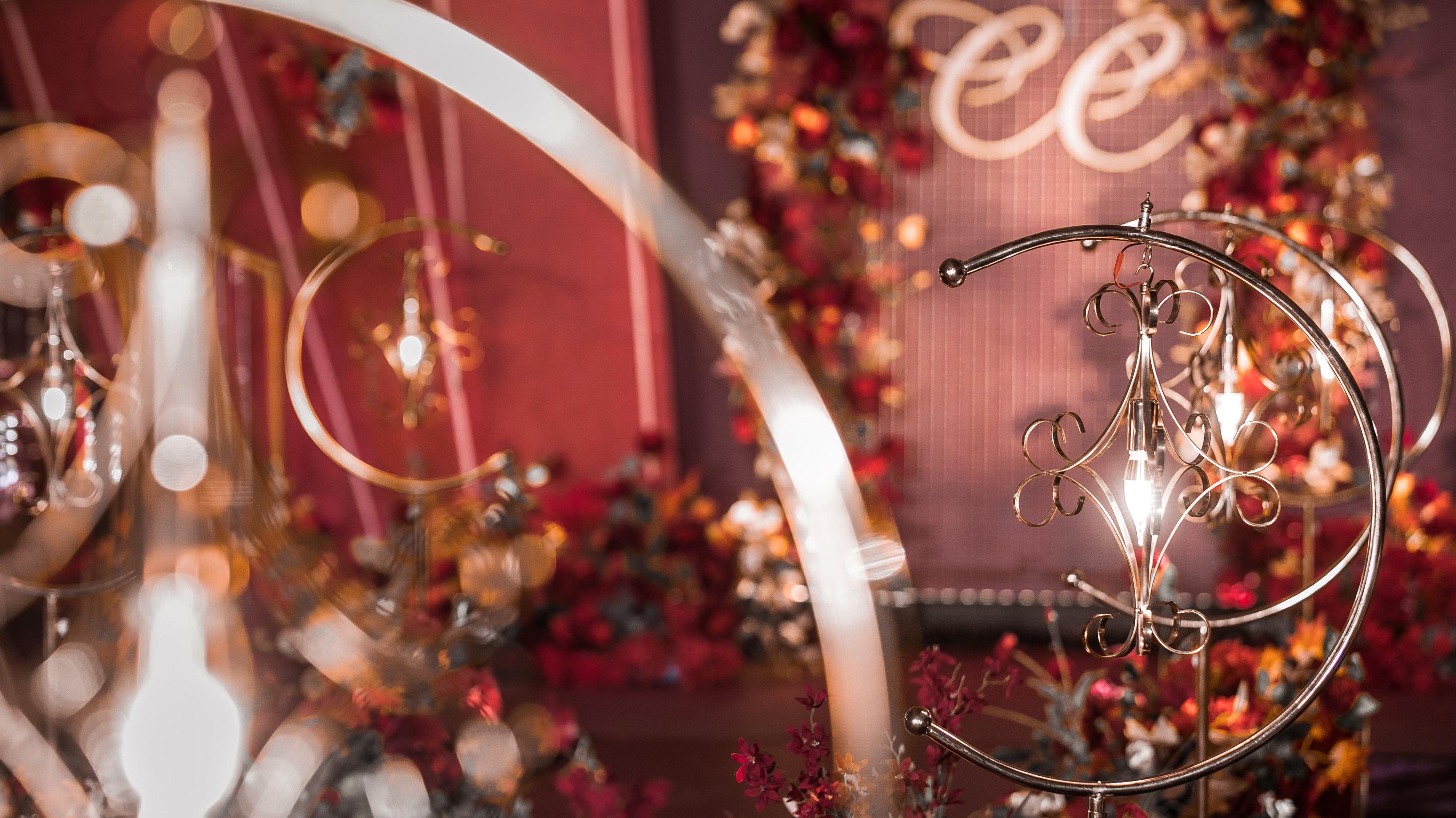 【花町婚礼】红金风格大气永恒婚礼