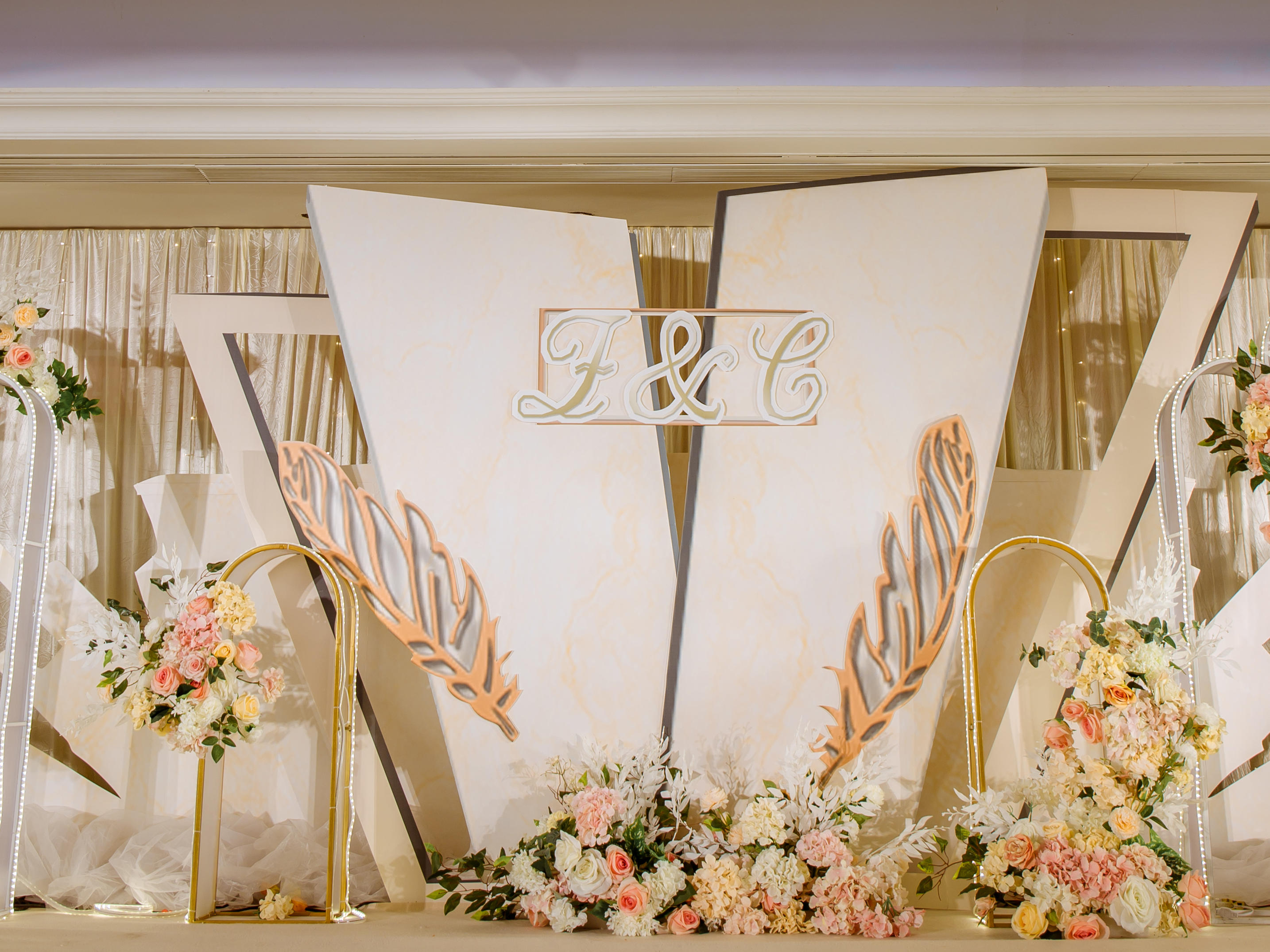 潮囍婚典  清新婉约 | 香槟色系