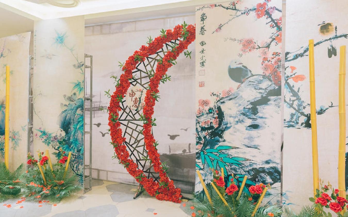 金禧婚典经典新中式水墨画婚礼